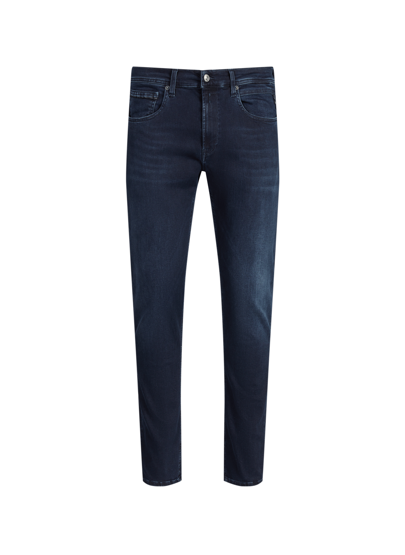 Jean cinq poches en coton mélangé REPLAY Bleu