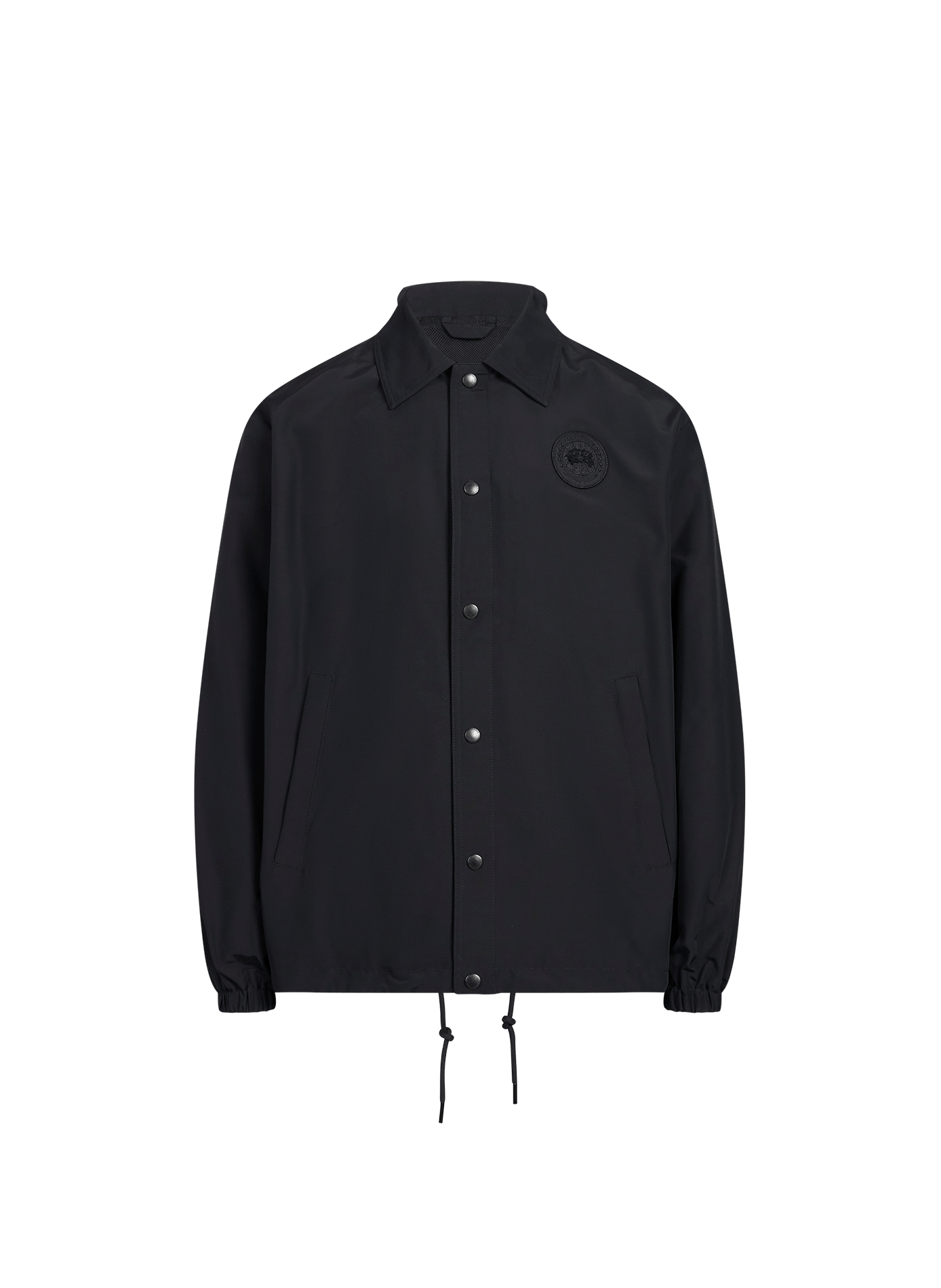 Veste droite unie col classique CANADA GOOSE Noir