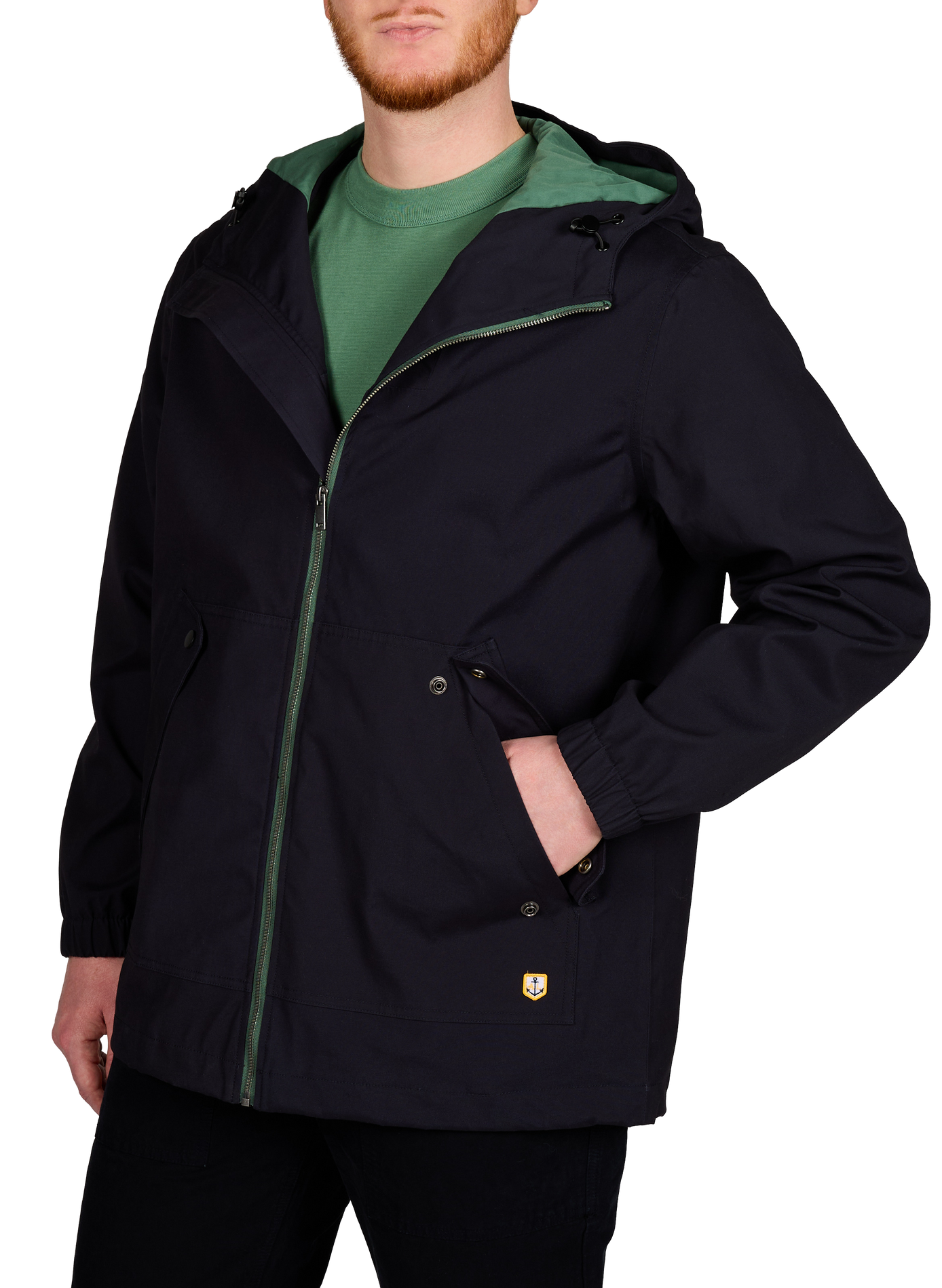 Oversized cotton hoodie ARMOR-LUX Blue