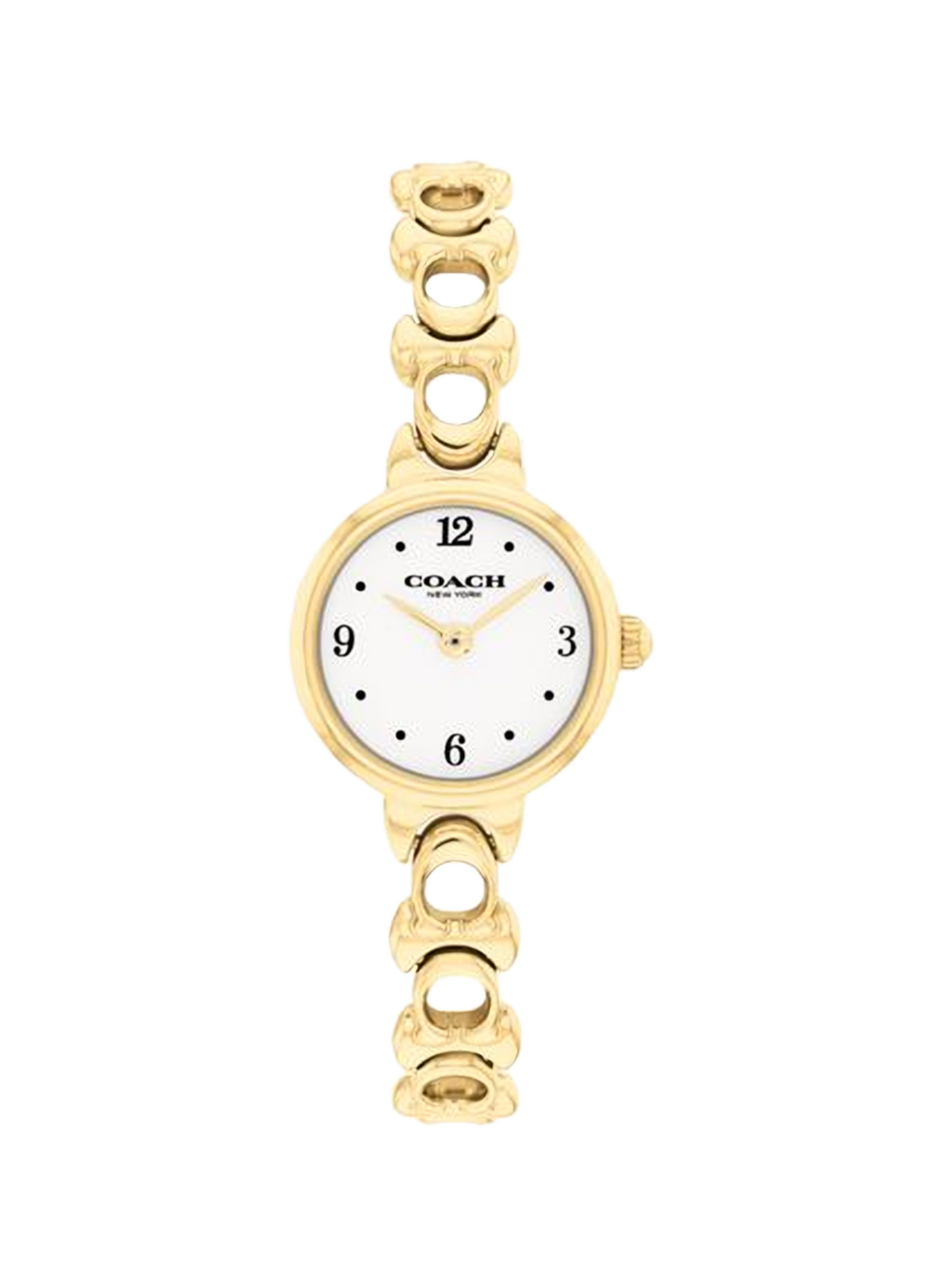 Montre quartz Iris en acier inoxydable COACH MONTRES Doré