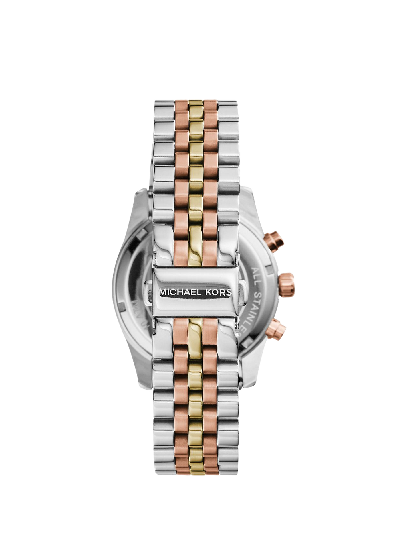 Montre quartz Lexington en acier inoxydable MICHAEL KORS MONTRES Argent