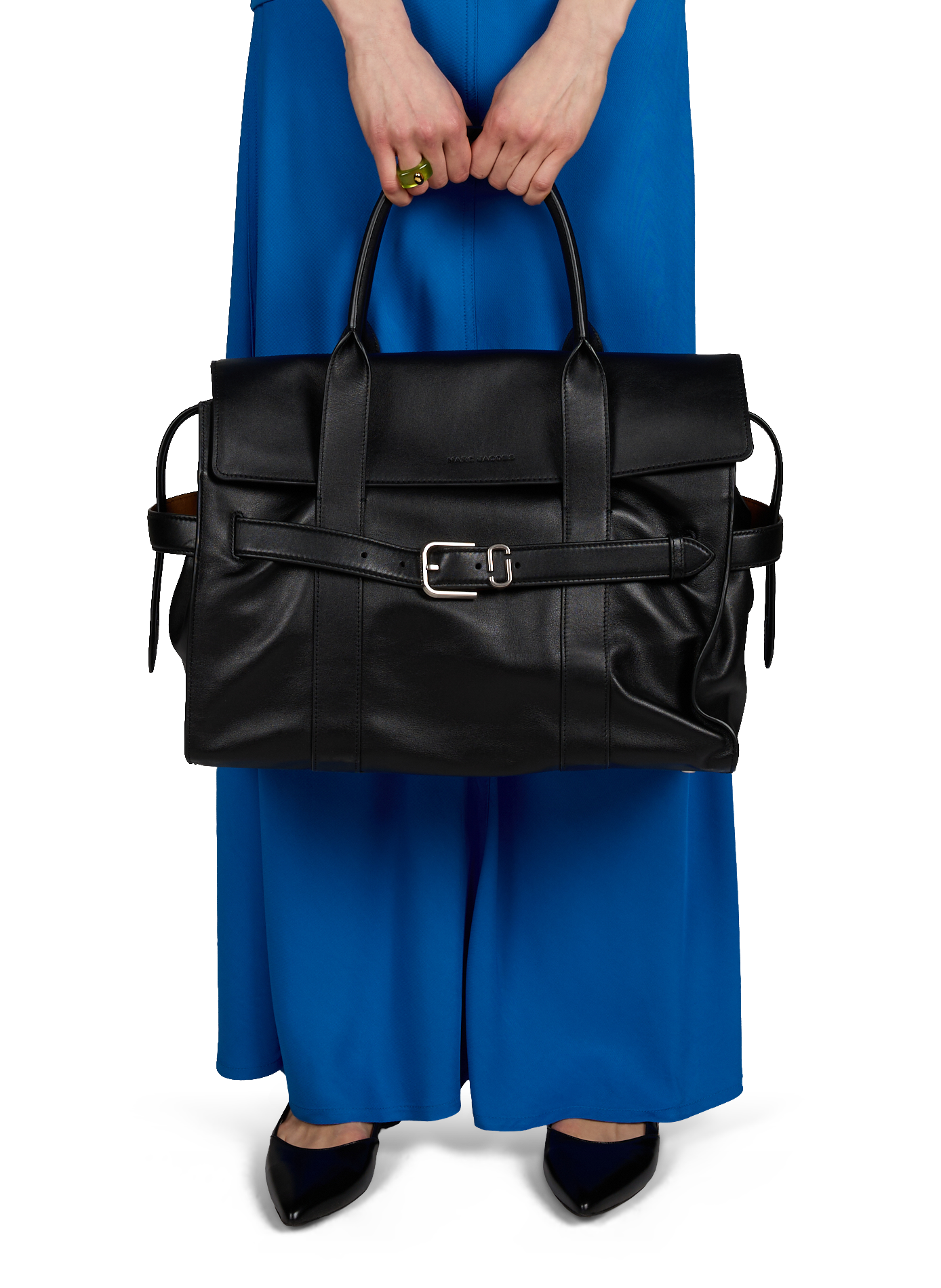 The Dakota Leather Tote MARC JACOBS Black