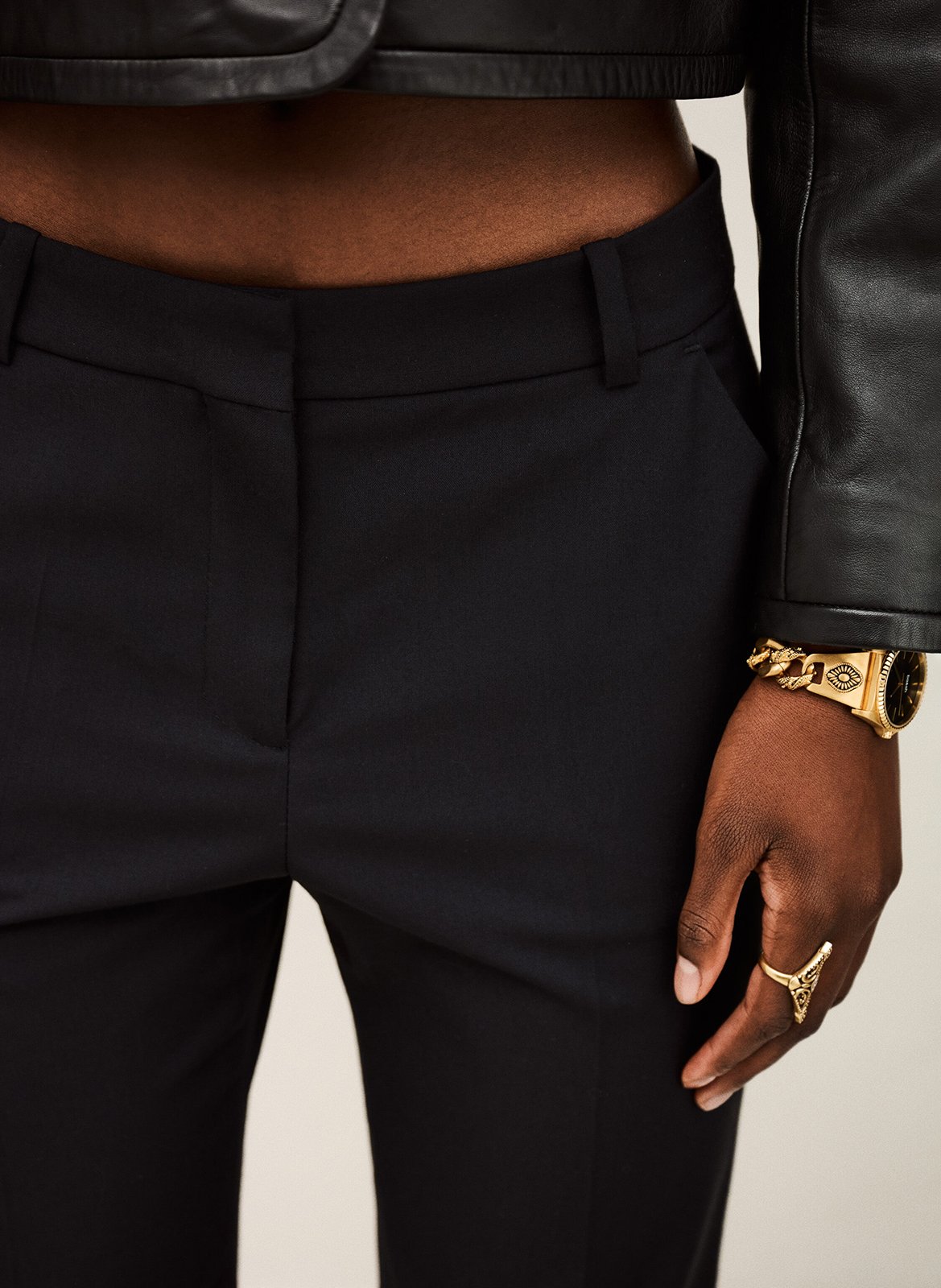 Pantalon cigarette coxo BA&SH Bleu