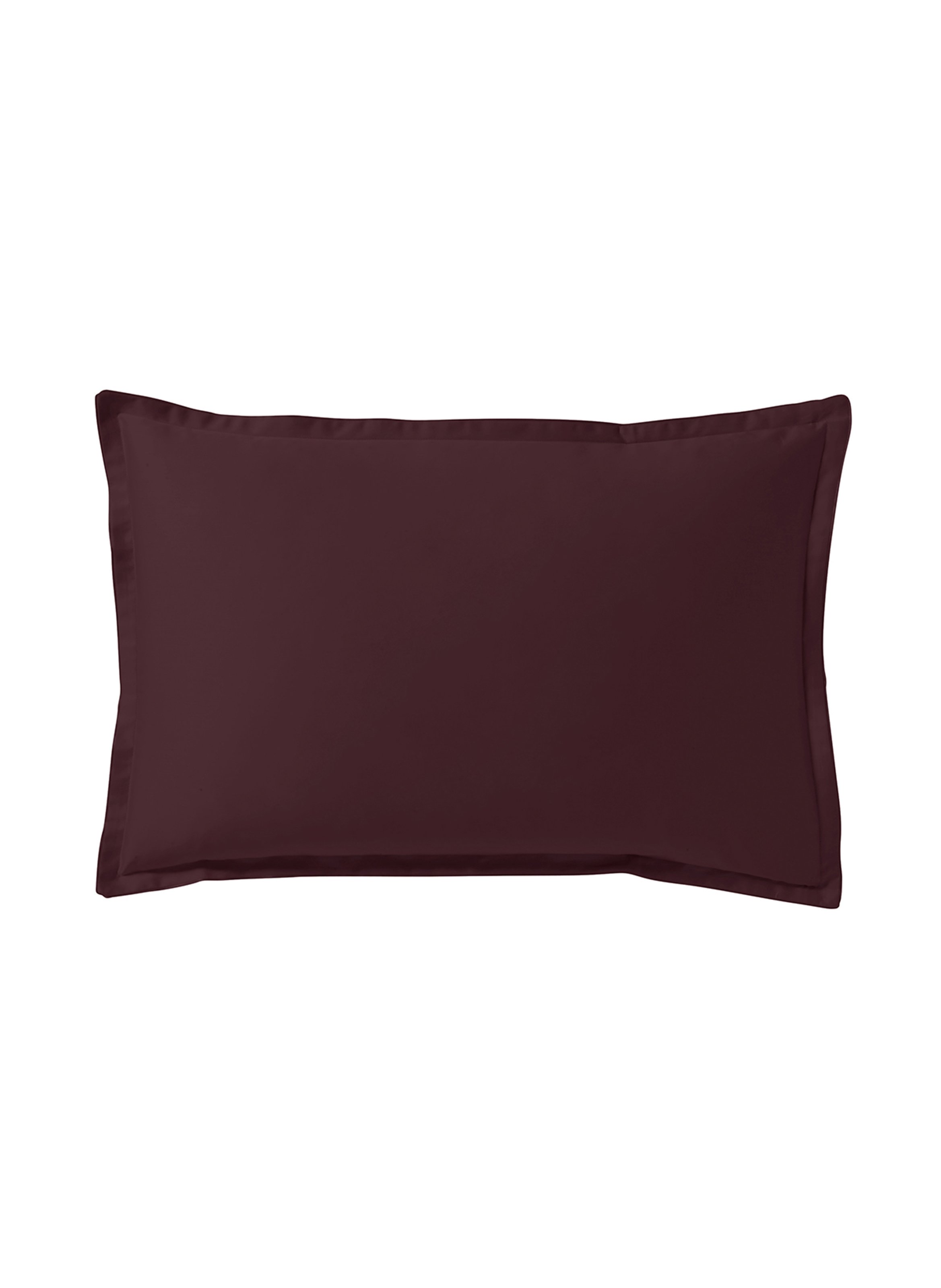 Taie d'oreiller unie en satin de coton bio, teophile ALEXANDRE TURPAULT Violet