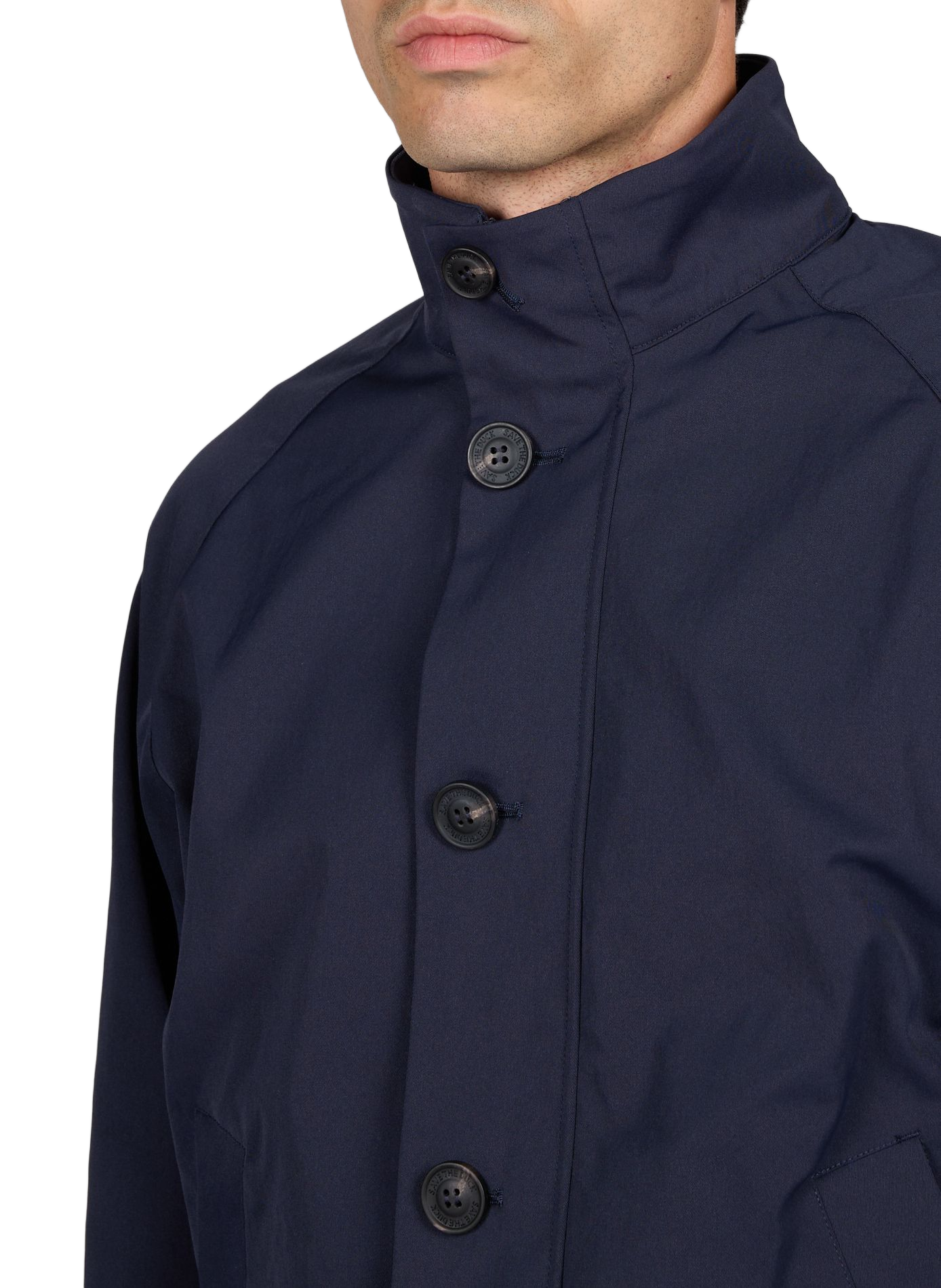 Parka Blad à col montant SAVE THE DUCK Bleu