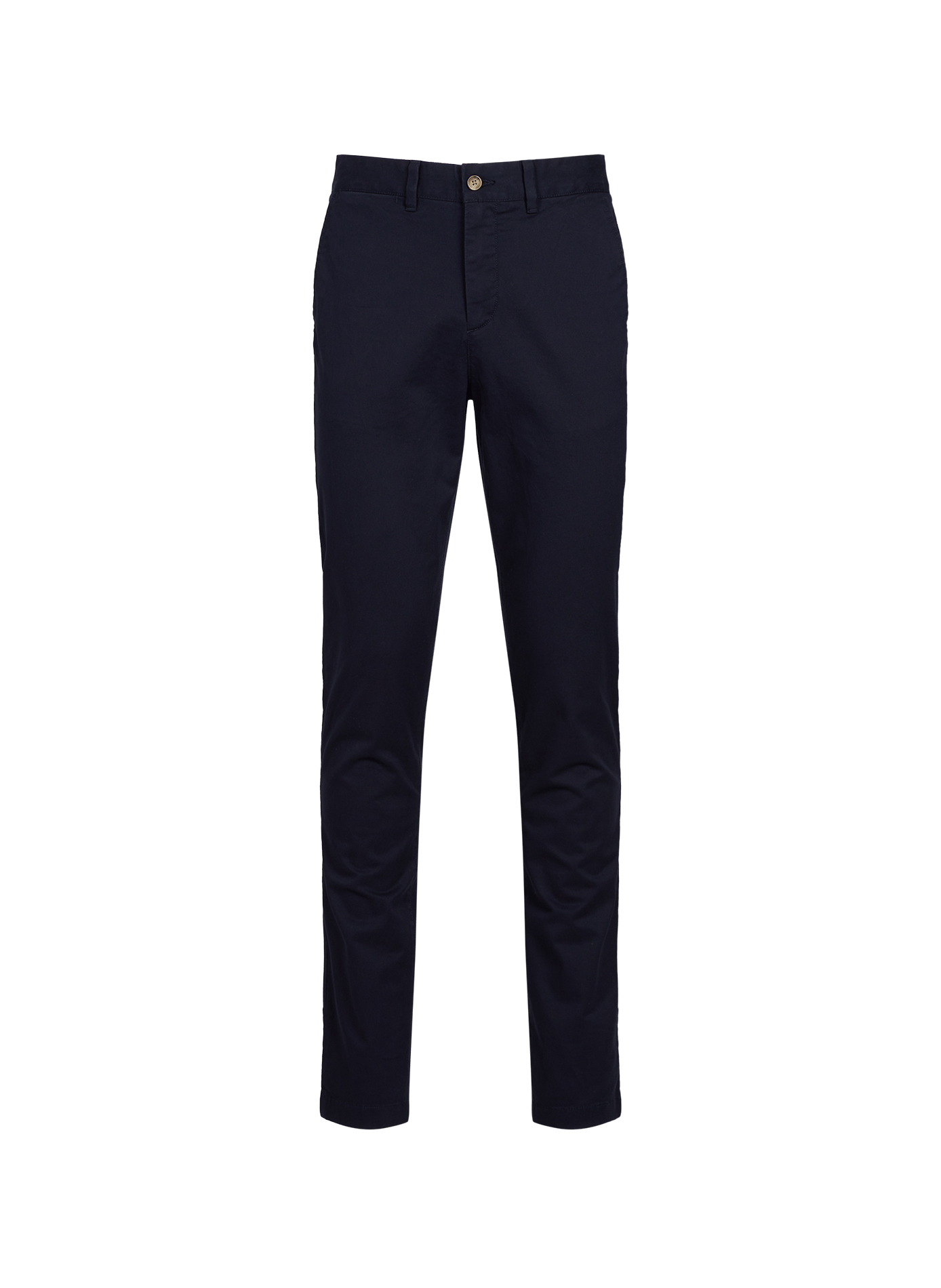 Pantalon droit en coton mélangé GANT Bleu