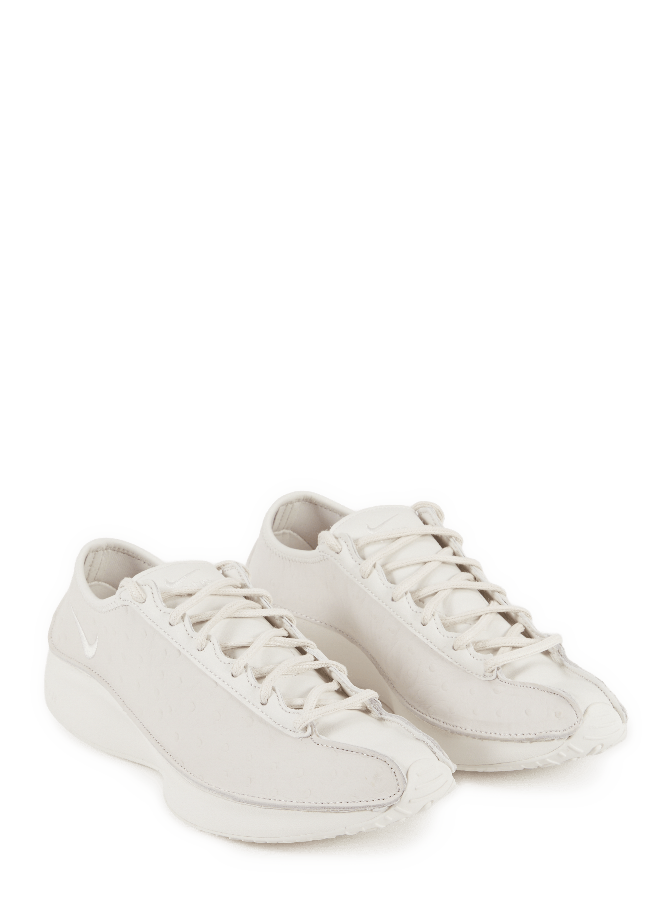 Baskets Air Superfly en cuir mélangé NIKE Blanc