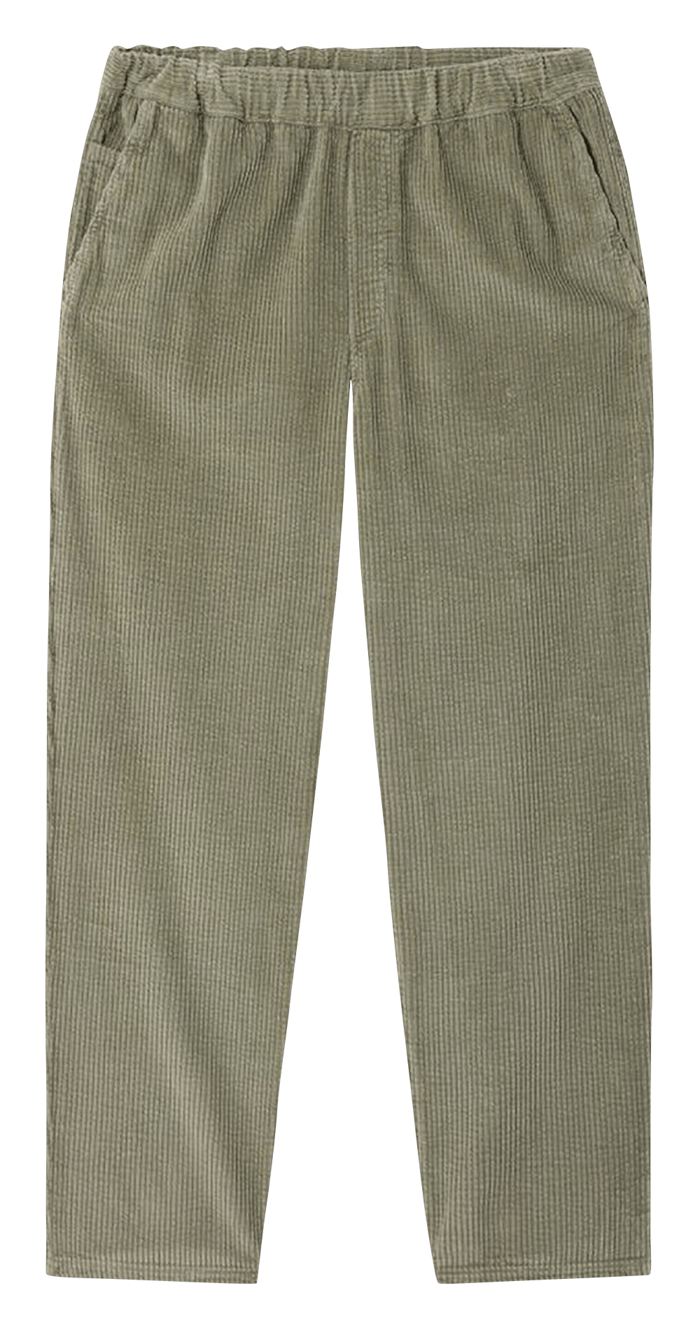 Pantalon côtelé en coton padow AMERICAN VINTAGE Vert