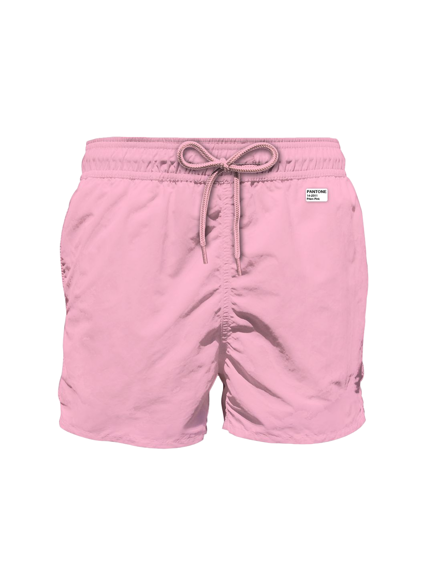 Mid-length swim shorts with elasticated waistband LIGHT PANTONE Rose