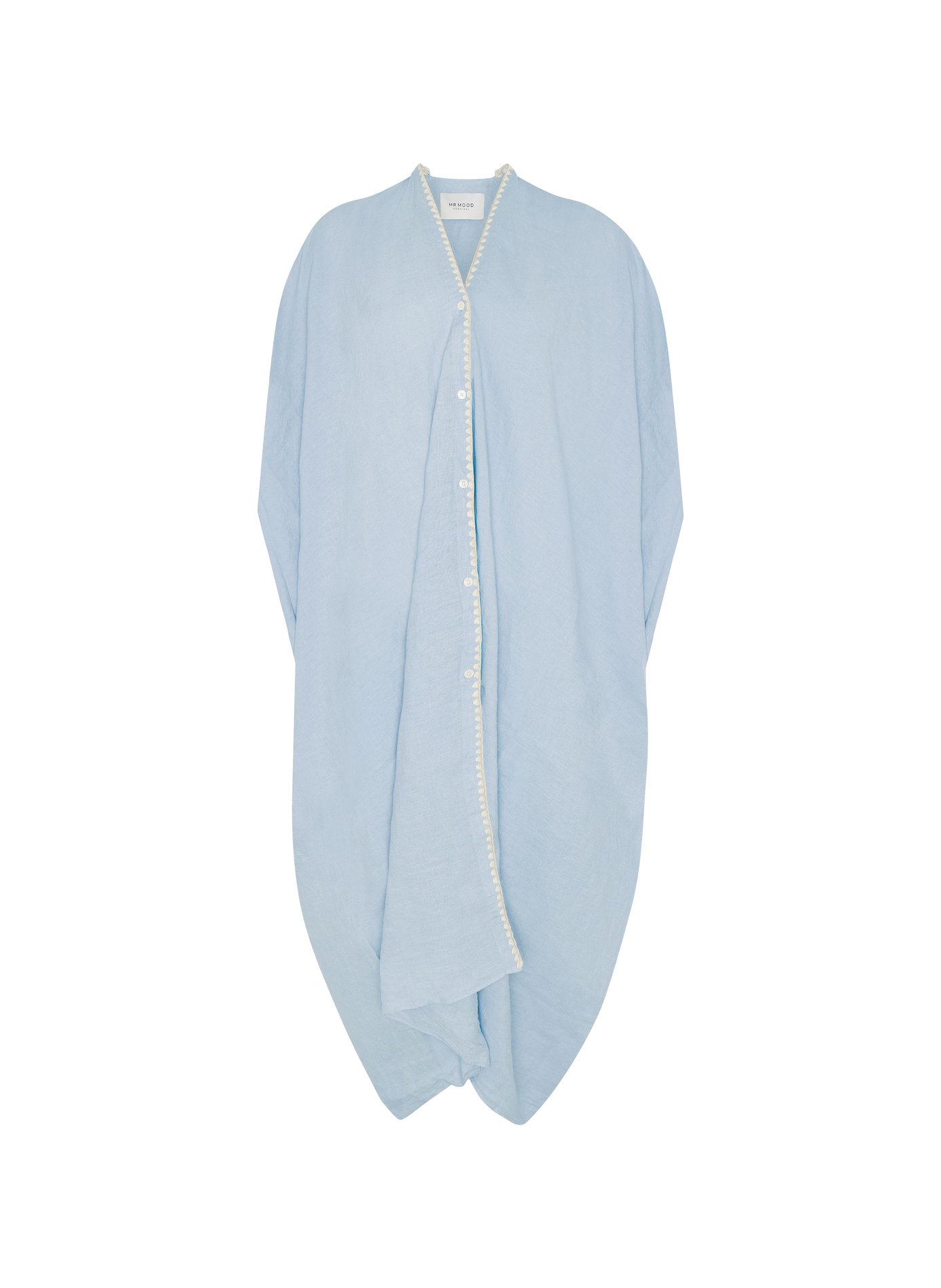 Tunique Mrs Tulum en lin MR MOOD Bleu