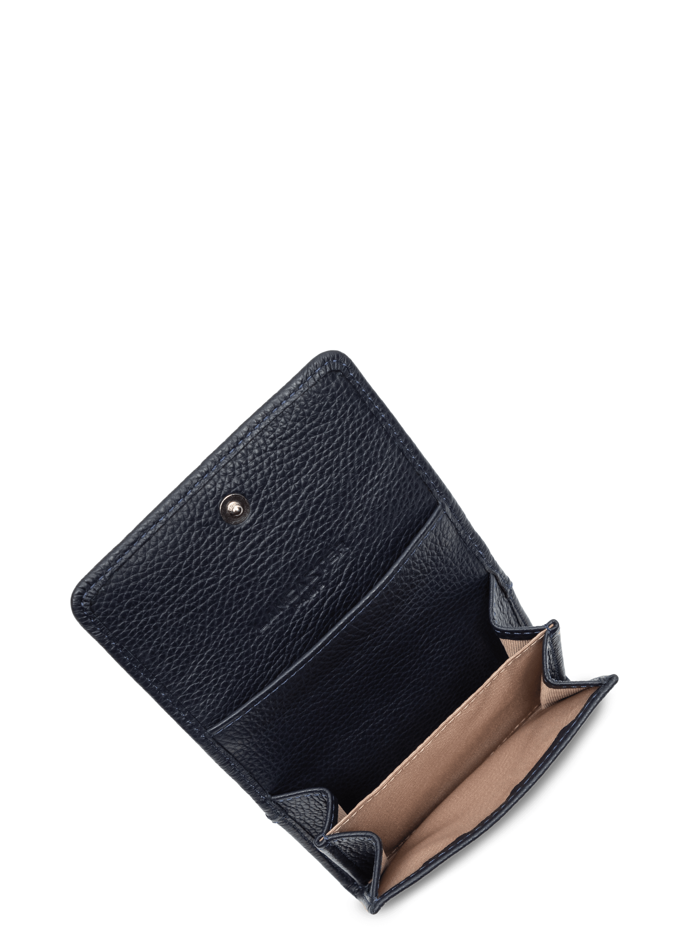 Card holder - foulonné pm LANCASTER Blue