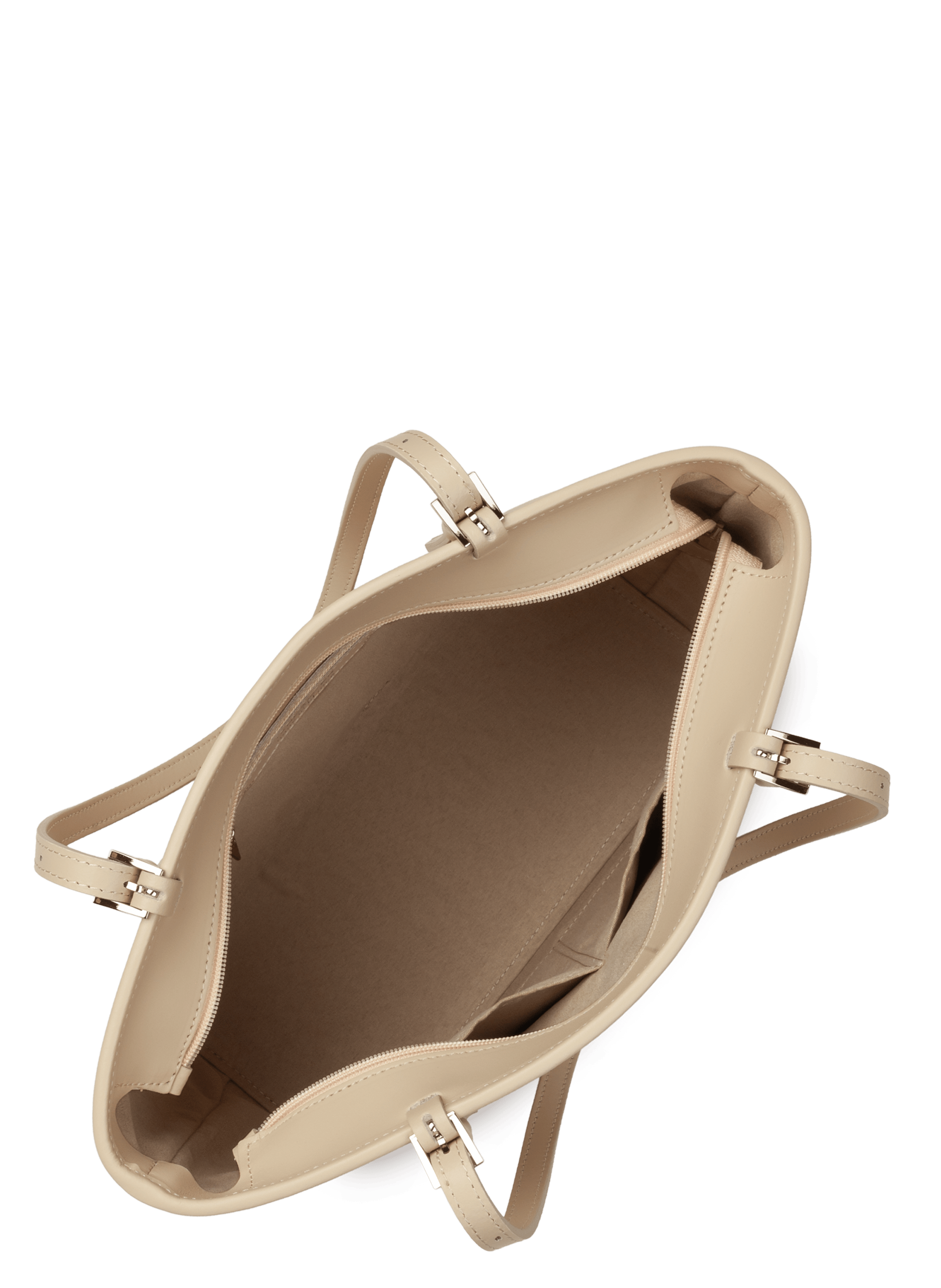 Sac cabas épaule - smooth LANCASTER Beige