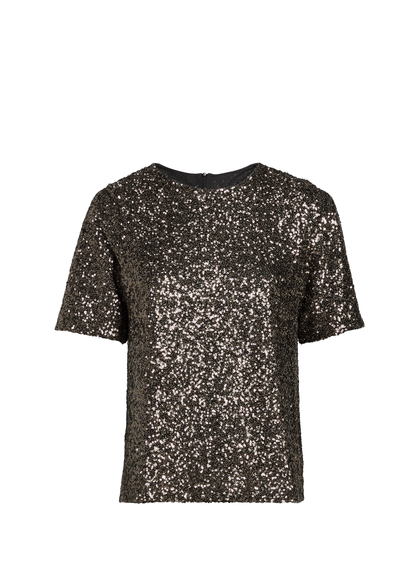 Top Baimo à sequins SAISON 1865 Kaki