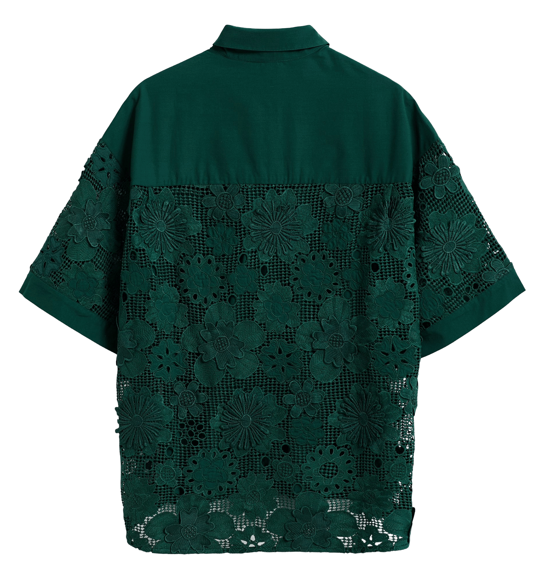Chemise oversize col classique kali ESSENTIEL ANTWERP Vert