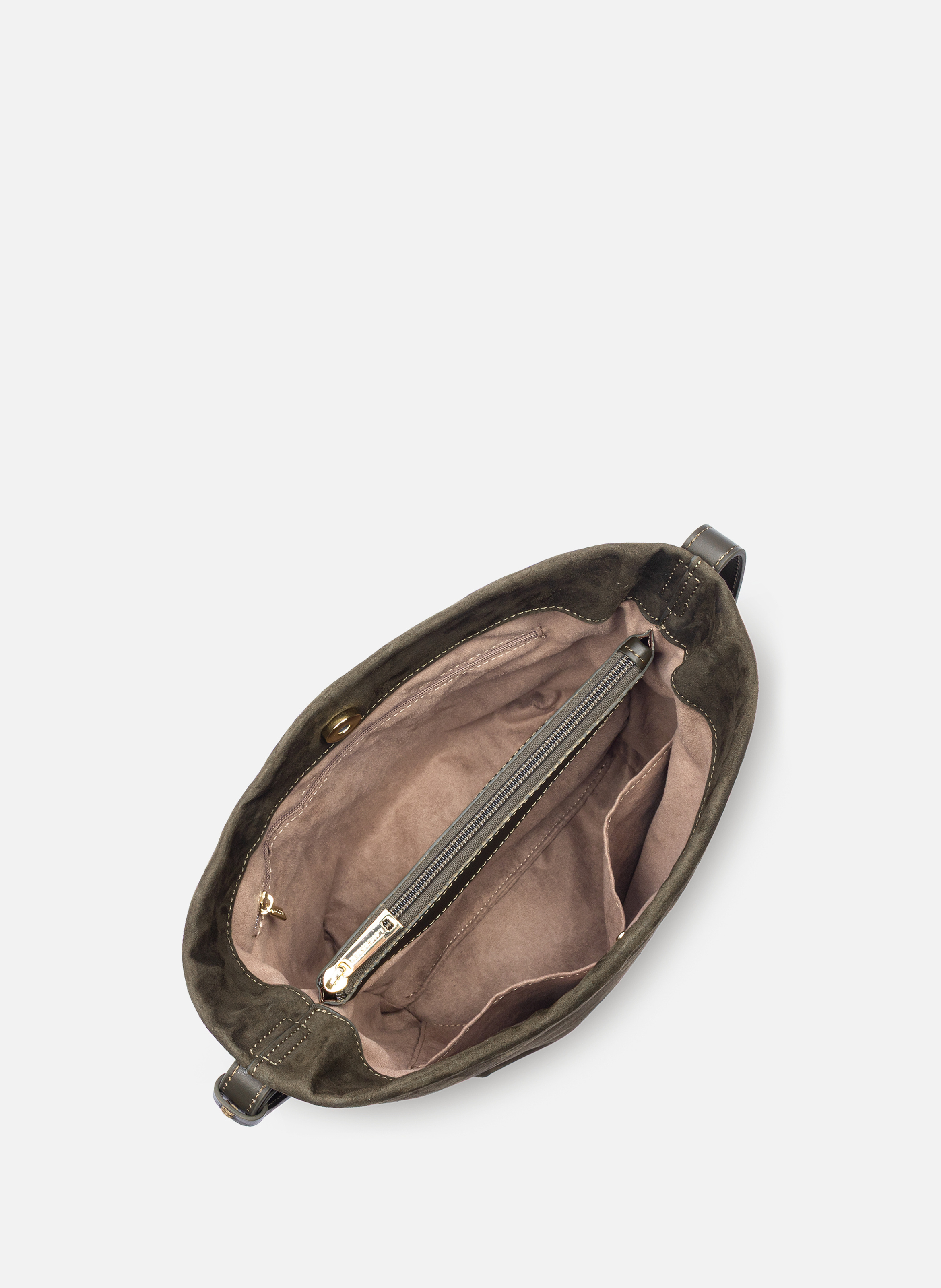 Emmer tas - suède LANCASTER Kaki