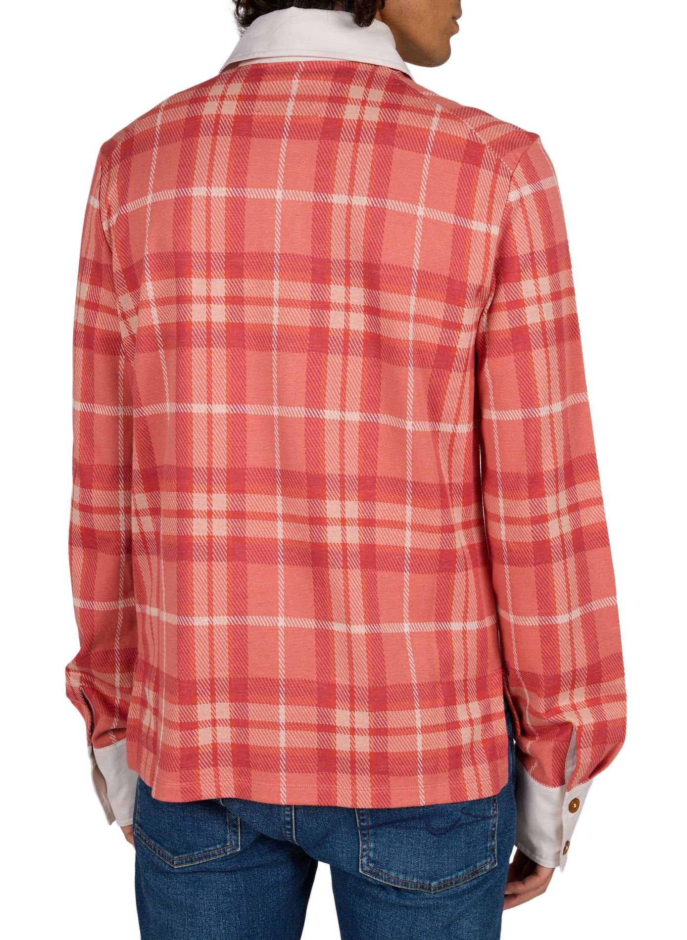 Polo droit à motif en coton VIVIENNE WESTWOOD Multicolore