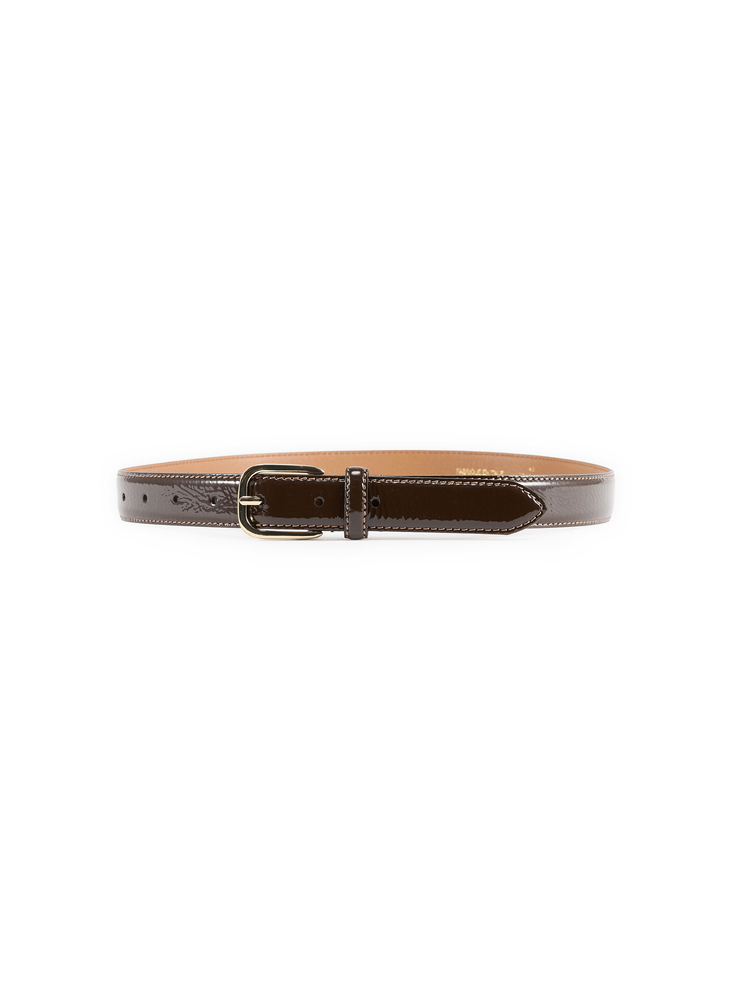 Ceinture en cuir AU PRINTEMPS PARIS Marron