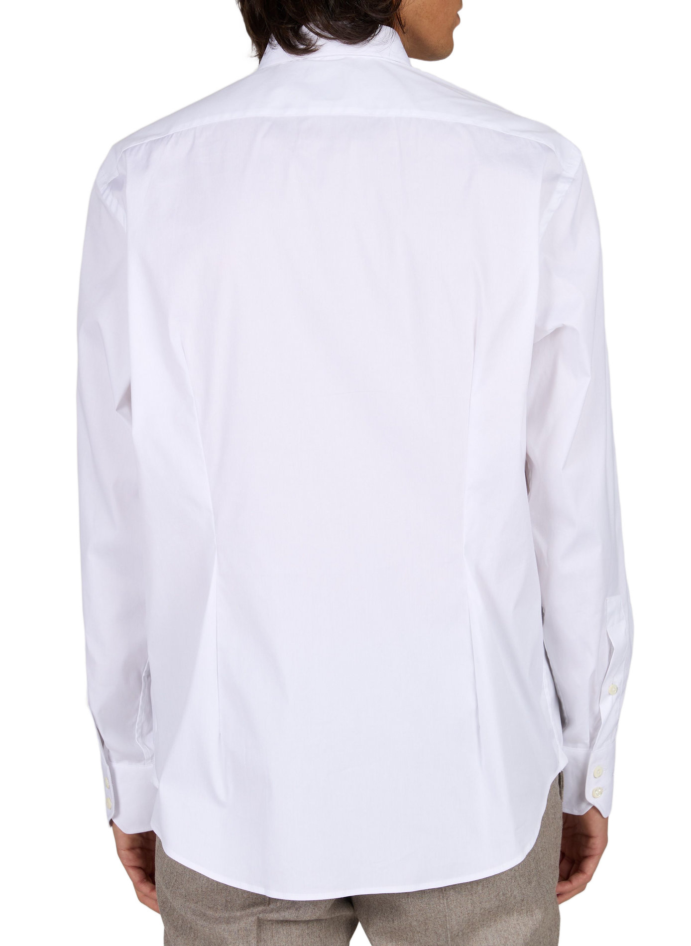 Chemise col classique en coton mélangé VAN LAACK Blanc