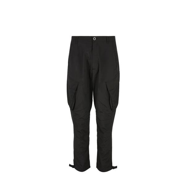 Pantalon cargo en coton mélangé