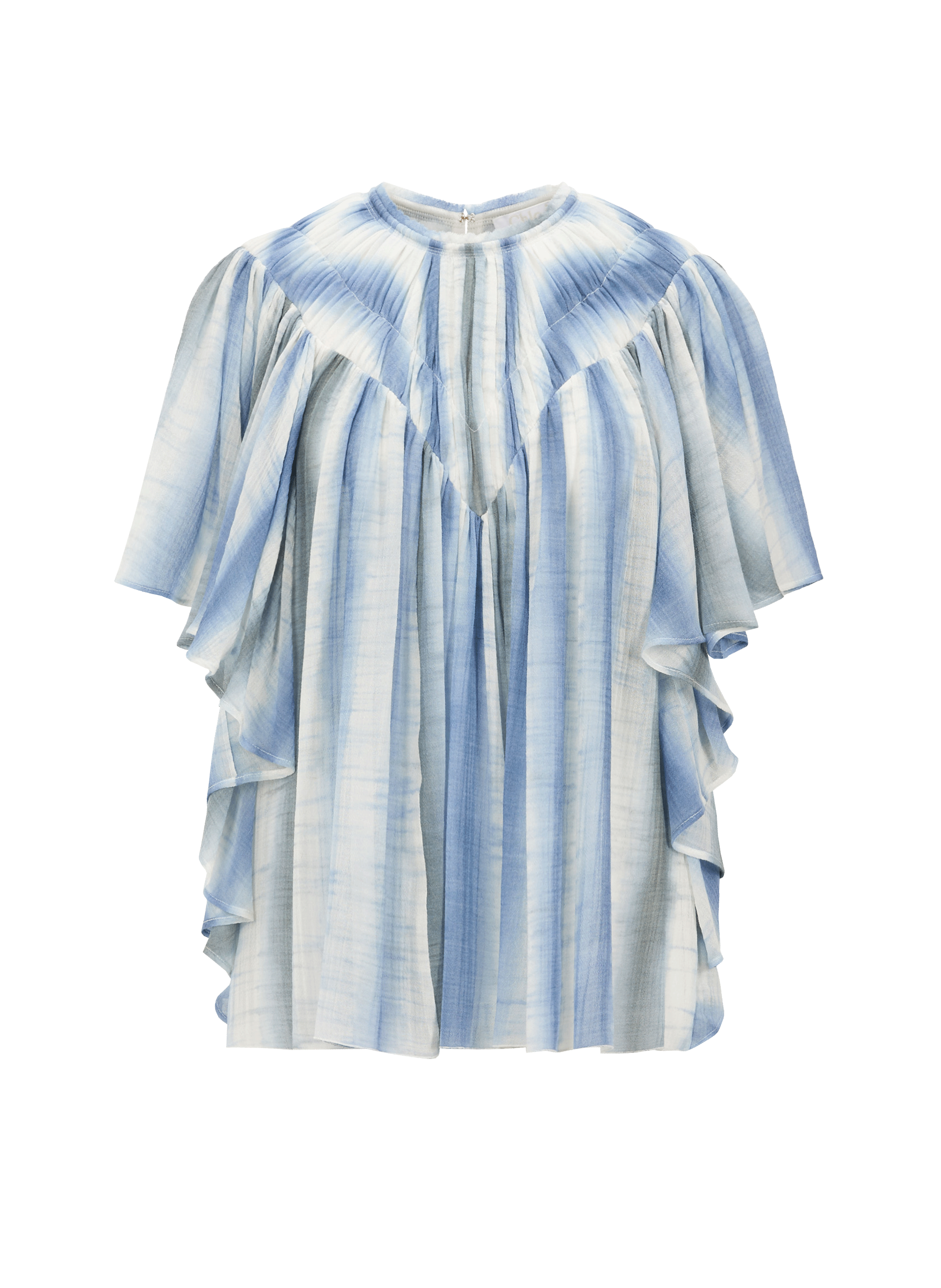 Top fluide en laine vierge