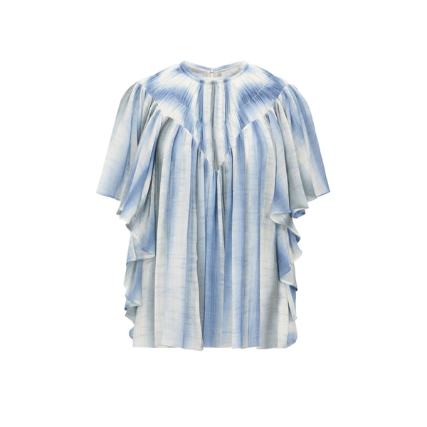 Top fluide en laine vierge