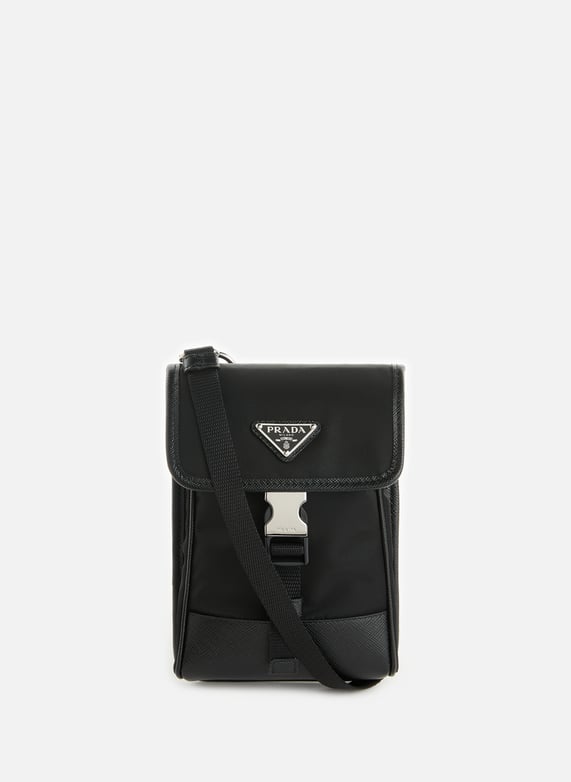 Black Mini pouch with strap