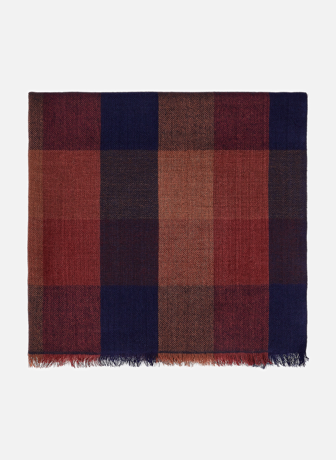 Wool check scarf SAISON 1865