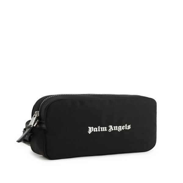 Palm Angels Shoulder Bag With Logo In Black