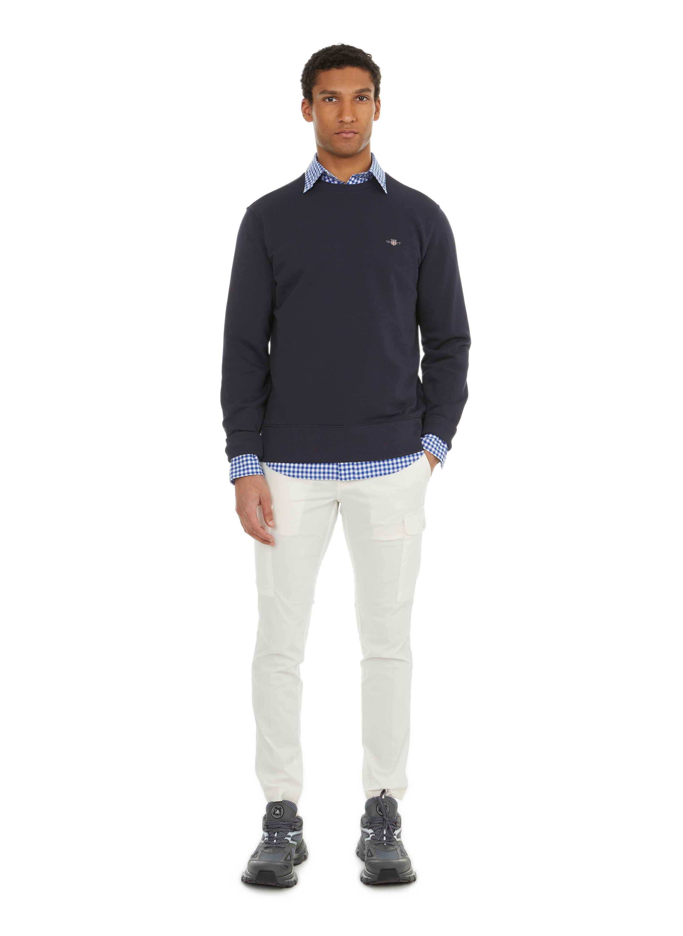 Sweatshirt en coton  GANT Bleu