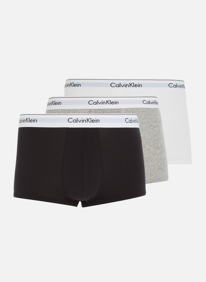 Pack of three recycled organic cotton boxers CALVIN KLEIN