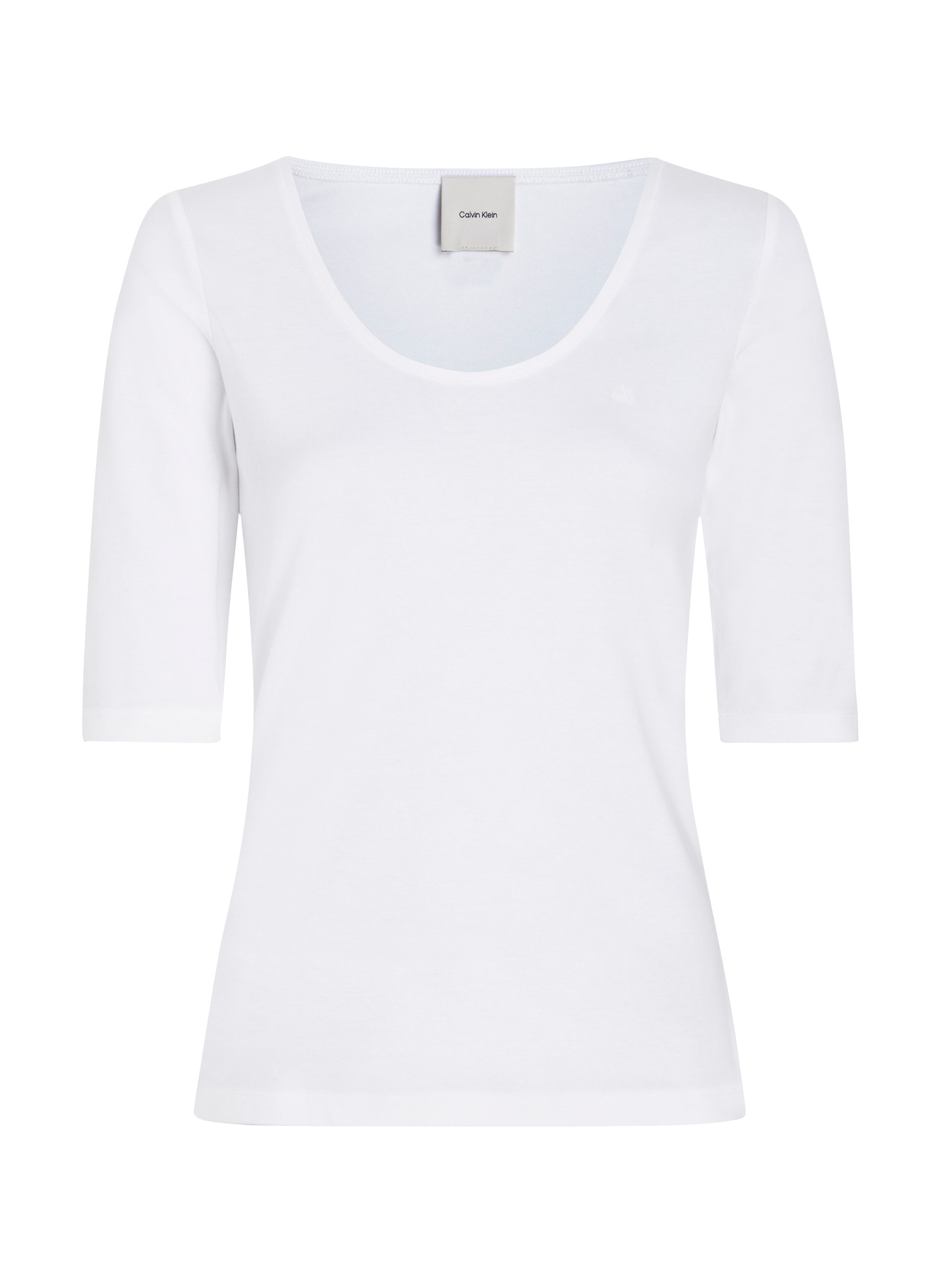T-shirt en coton CALVIN KLEIN Blanc