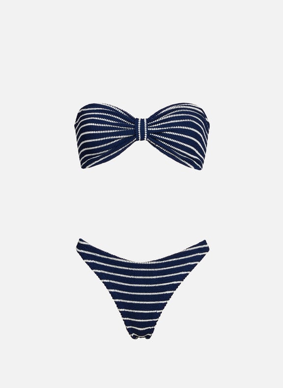 Maillot de bain deux pièces Bleu by HUNZA G HUNZA G Maillot de bain deux pièces Bleu