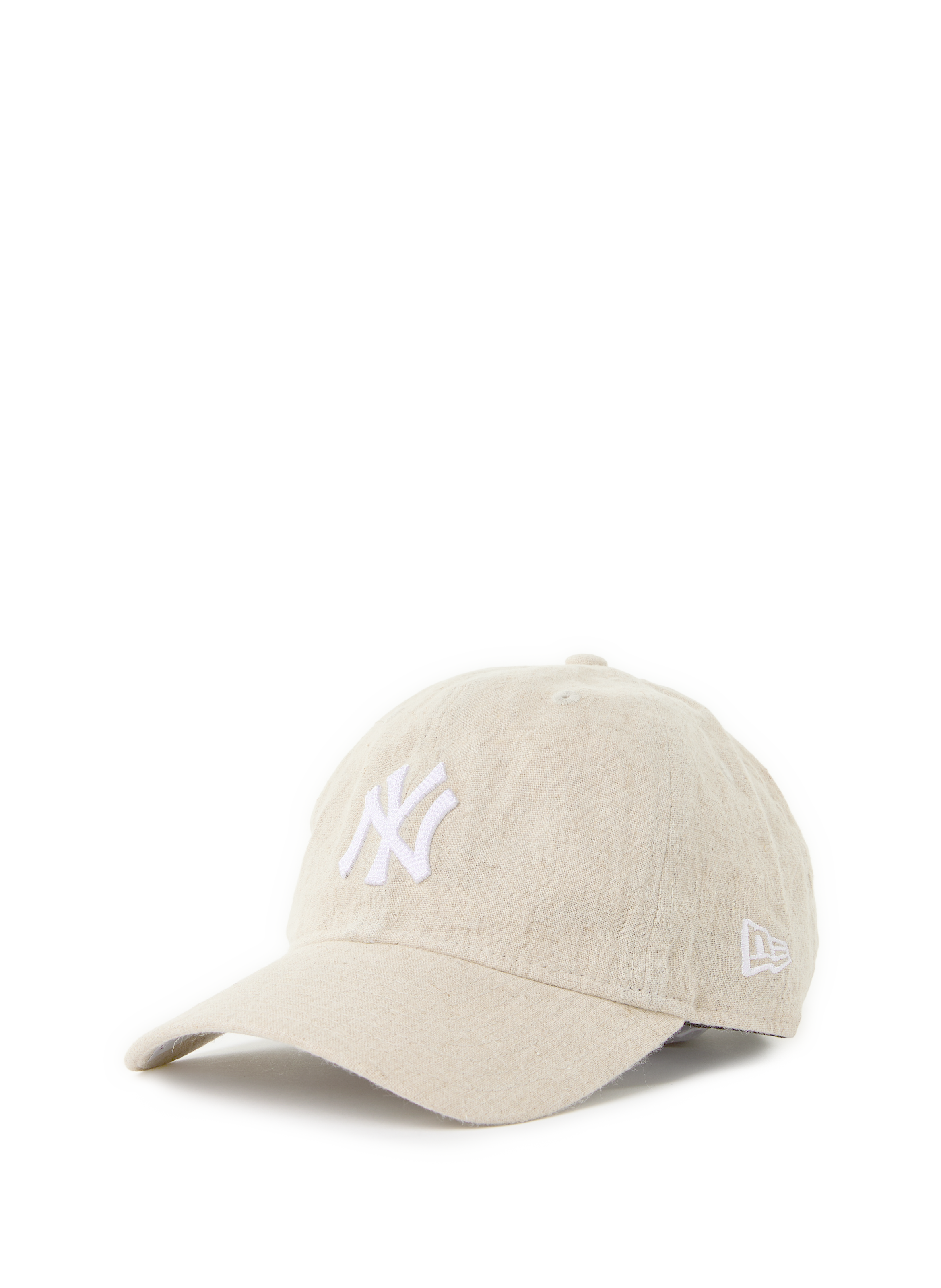 Linen-blend baseball cap NEW ERA Beige