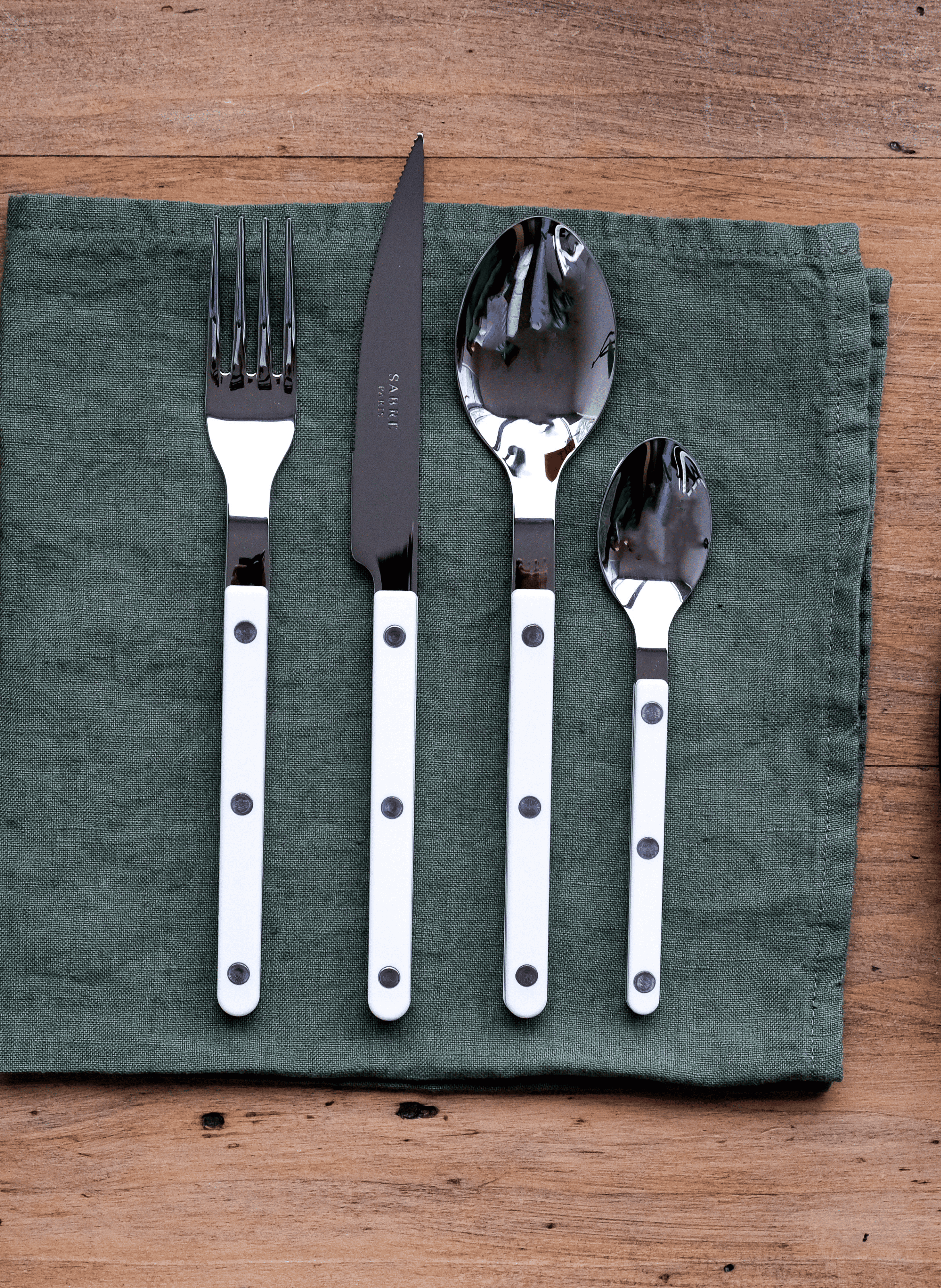 Fourchette de table, bistrot SABRE PARIS Blanc