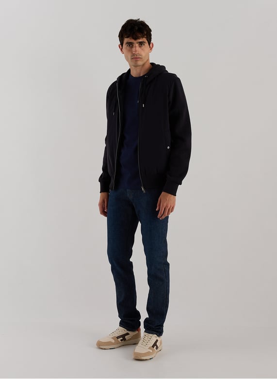 Veste légère à capuche | Bleu by HERNO Veste légère à capuche Bleu