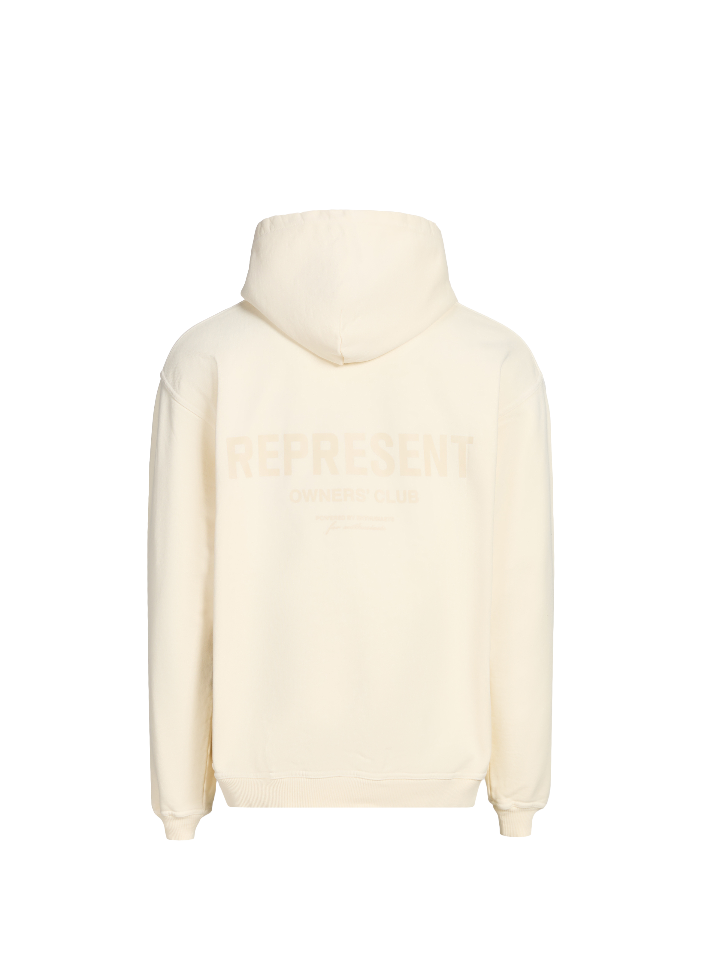 Cotton hoodie REPRESENT Beige