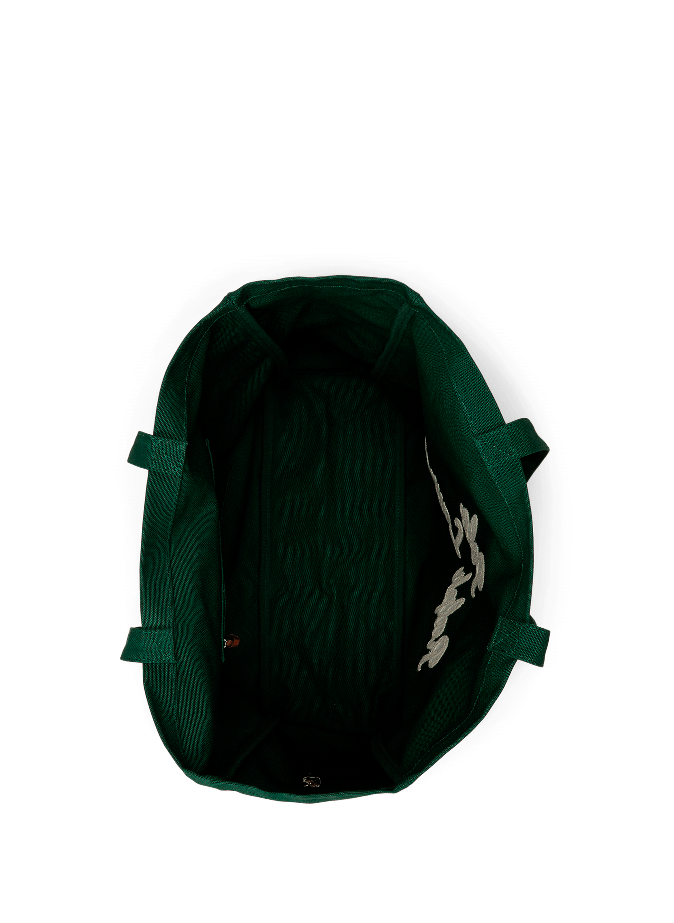 Sac cabas en coton POLO RALPH LAUREN Vert
