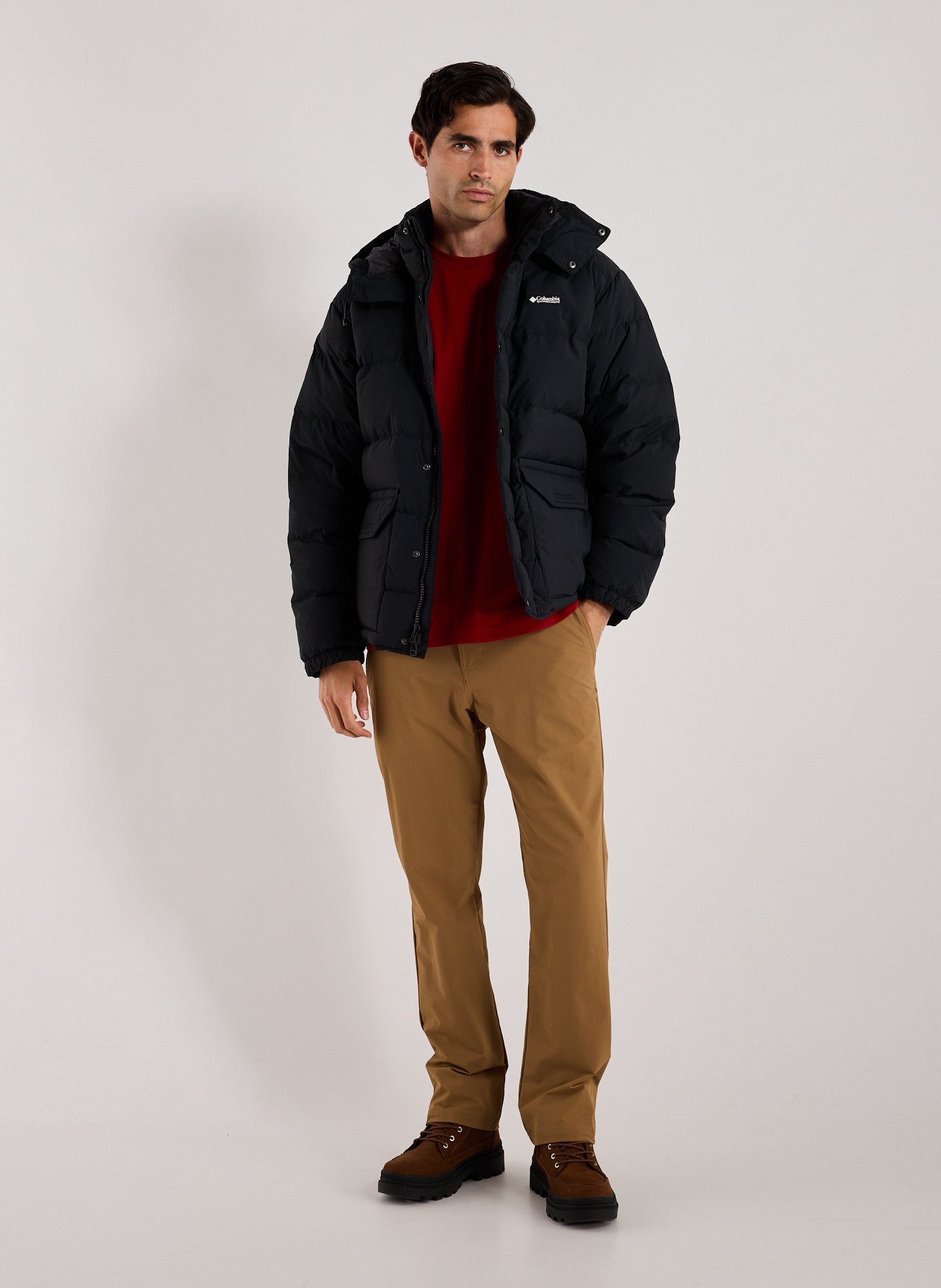 Wallowa Hooded Puffer Coat COLUMBIA Black