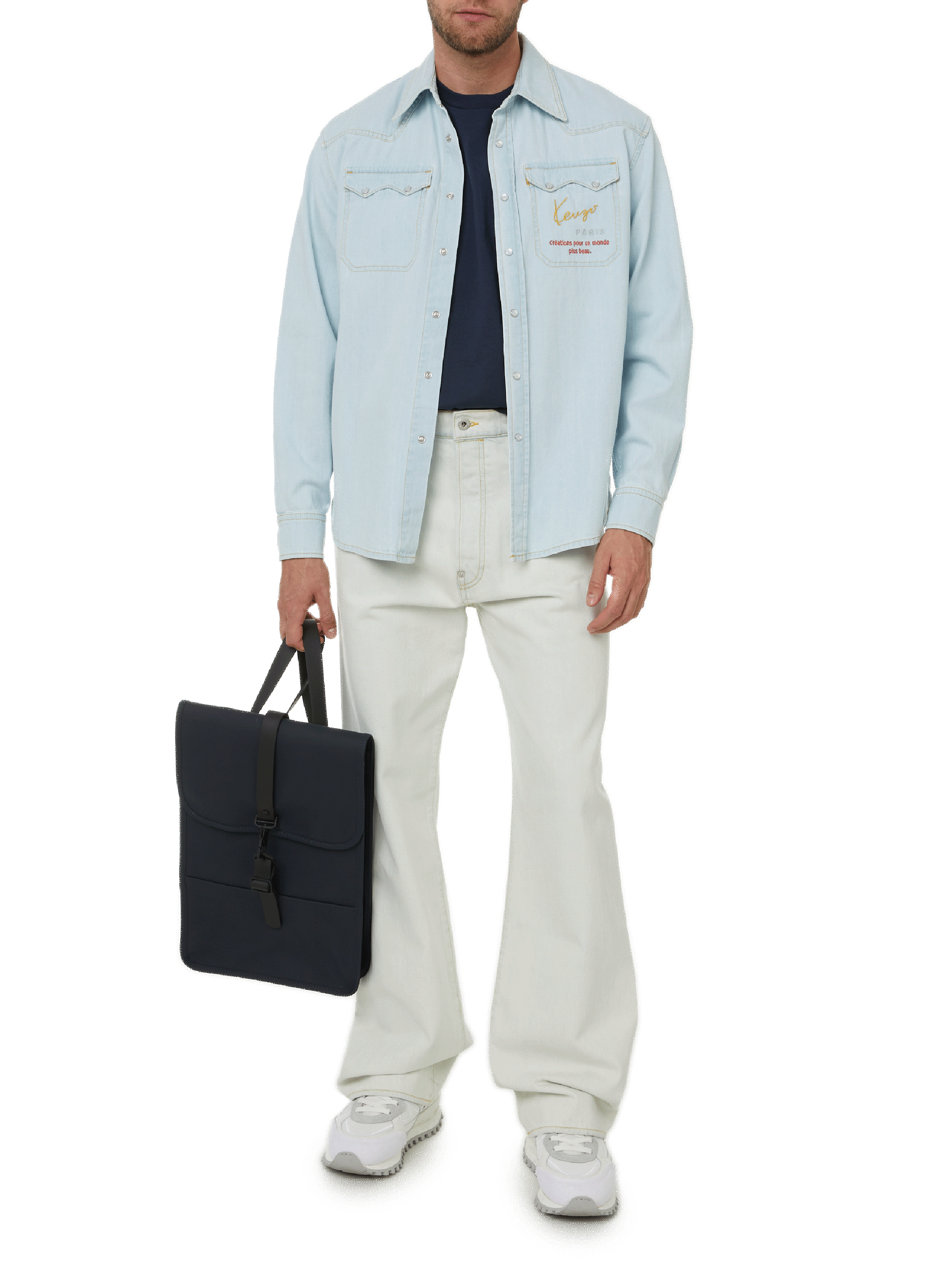 Mini backpack RAINS Blue