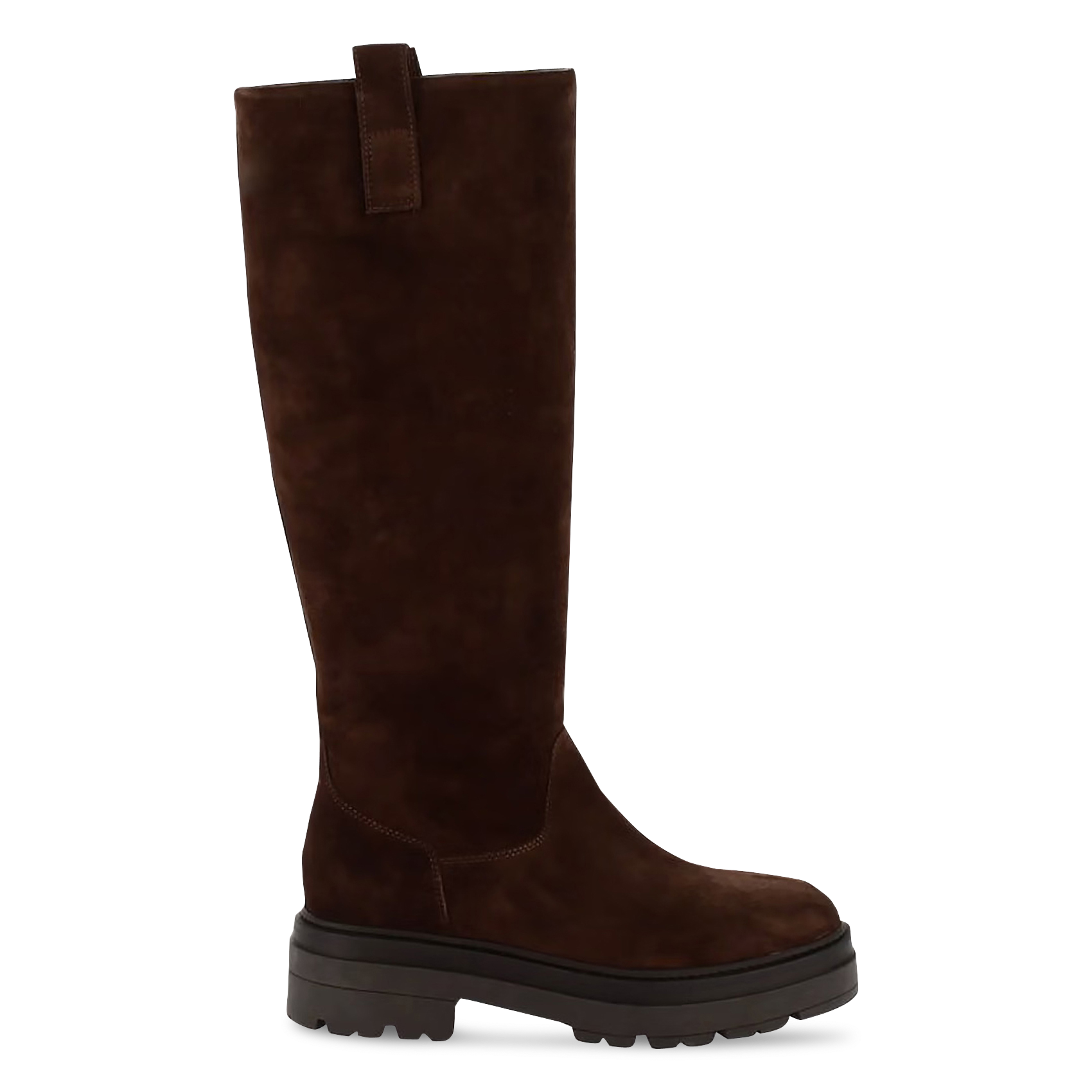 Bottes en cuir picussia JONAK Marron