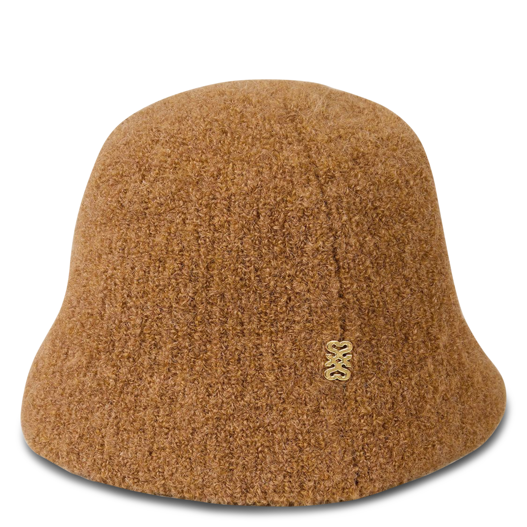 Bob en laine SANDRO Marron