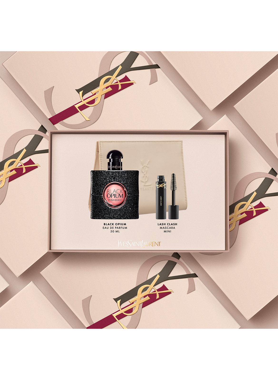 Black Opium Women's Eau de Parfum Gift Set YVES SAINT LAURENT No color