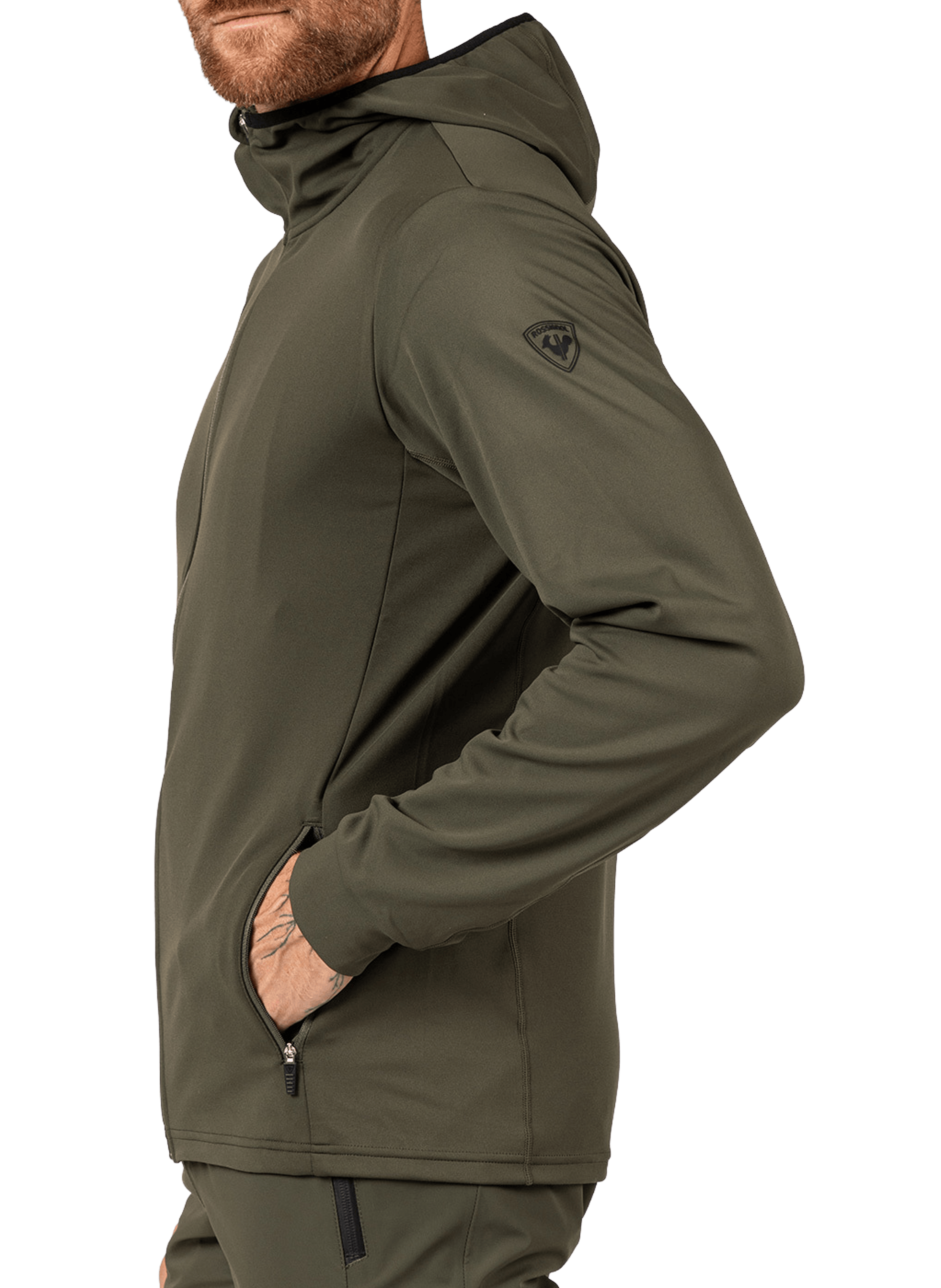 Veste légère unie ROSSIGNOL Kaki