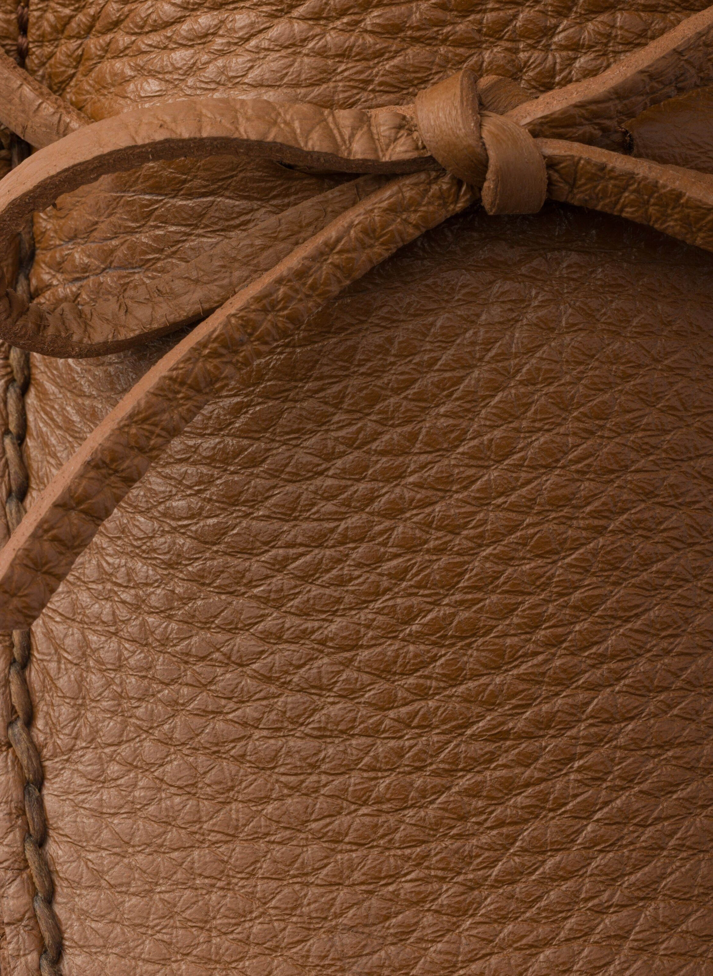 Mocassin en cuir PRADA Marron