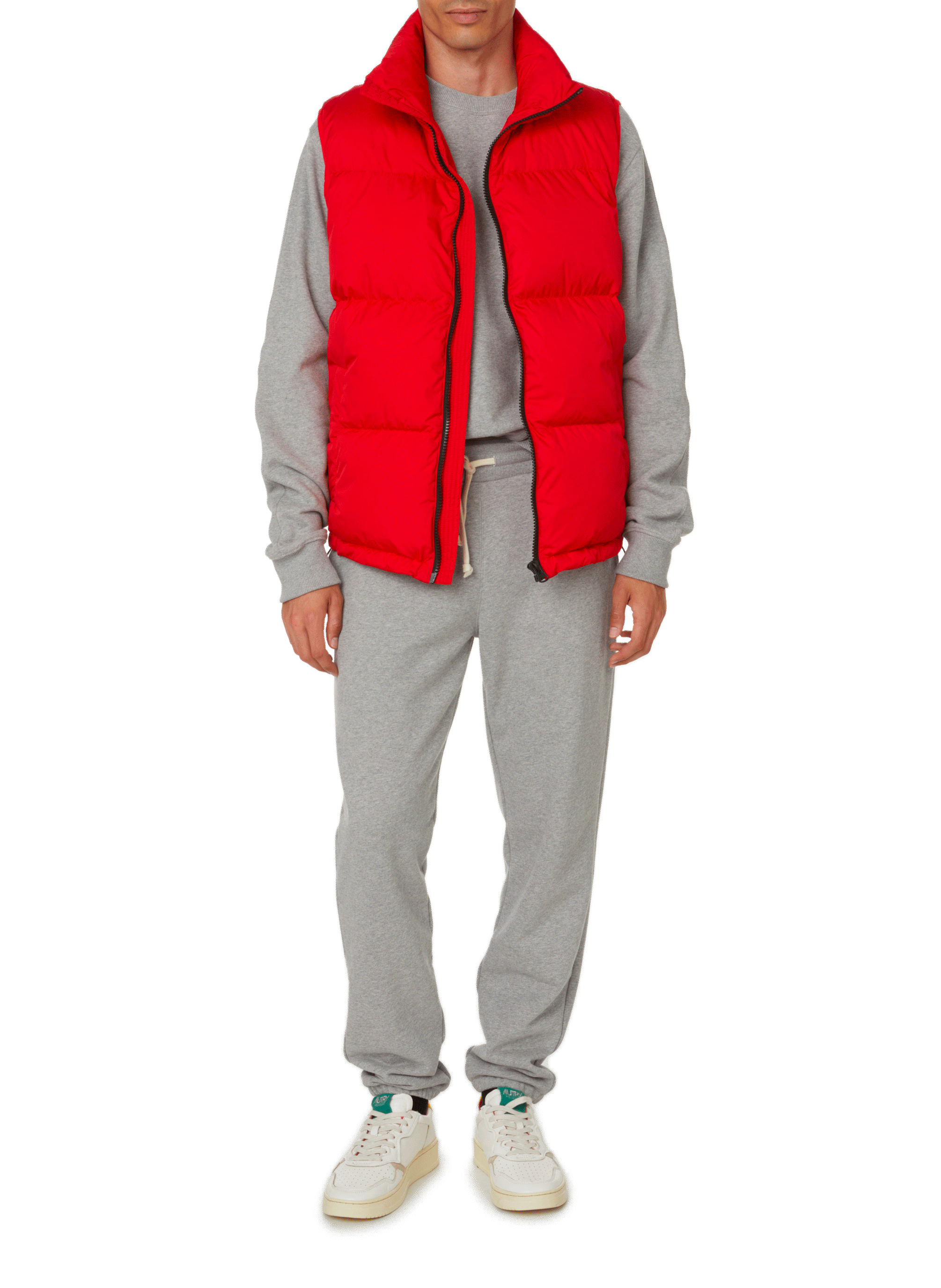Sleeveless down jacket SAISON 1865 Red