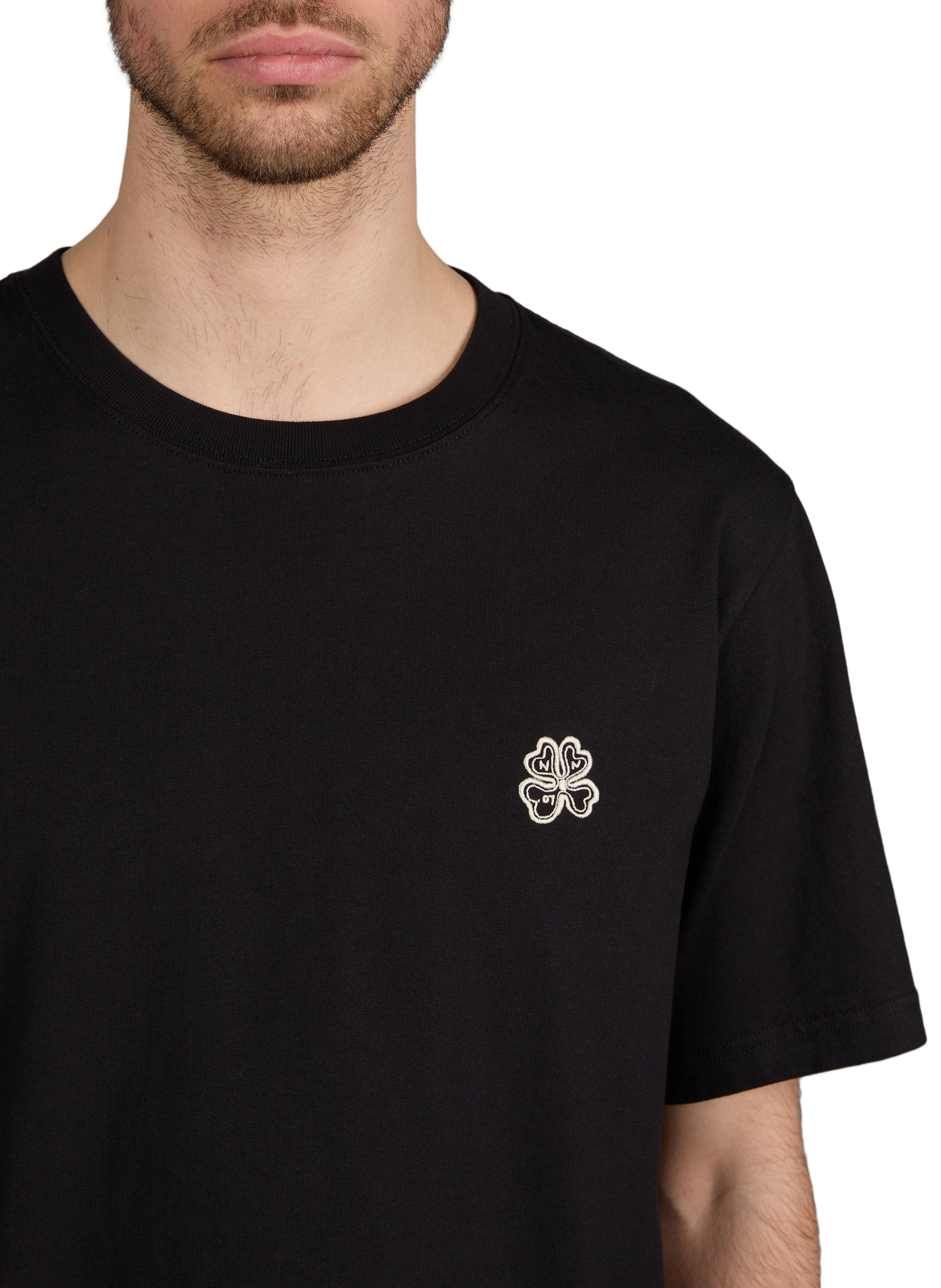 Organic cotton Jett T-shirt NN.07 Black