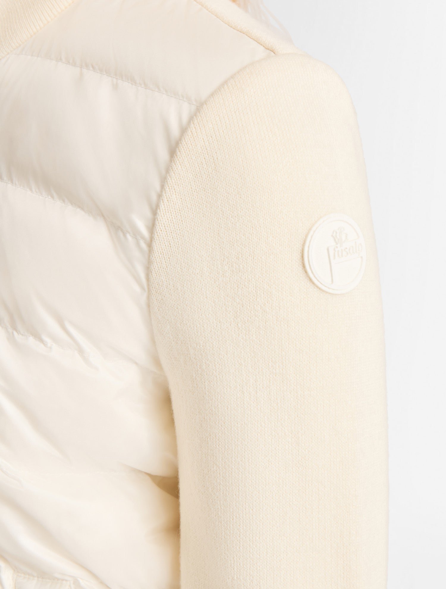 Blouson somarra col montant coupe regular FUSALP Blanc