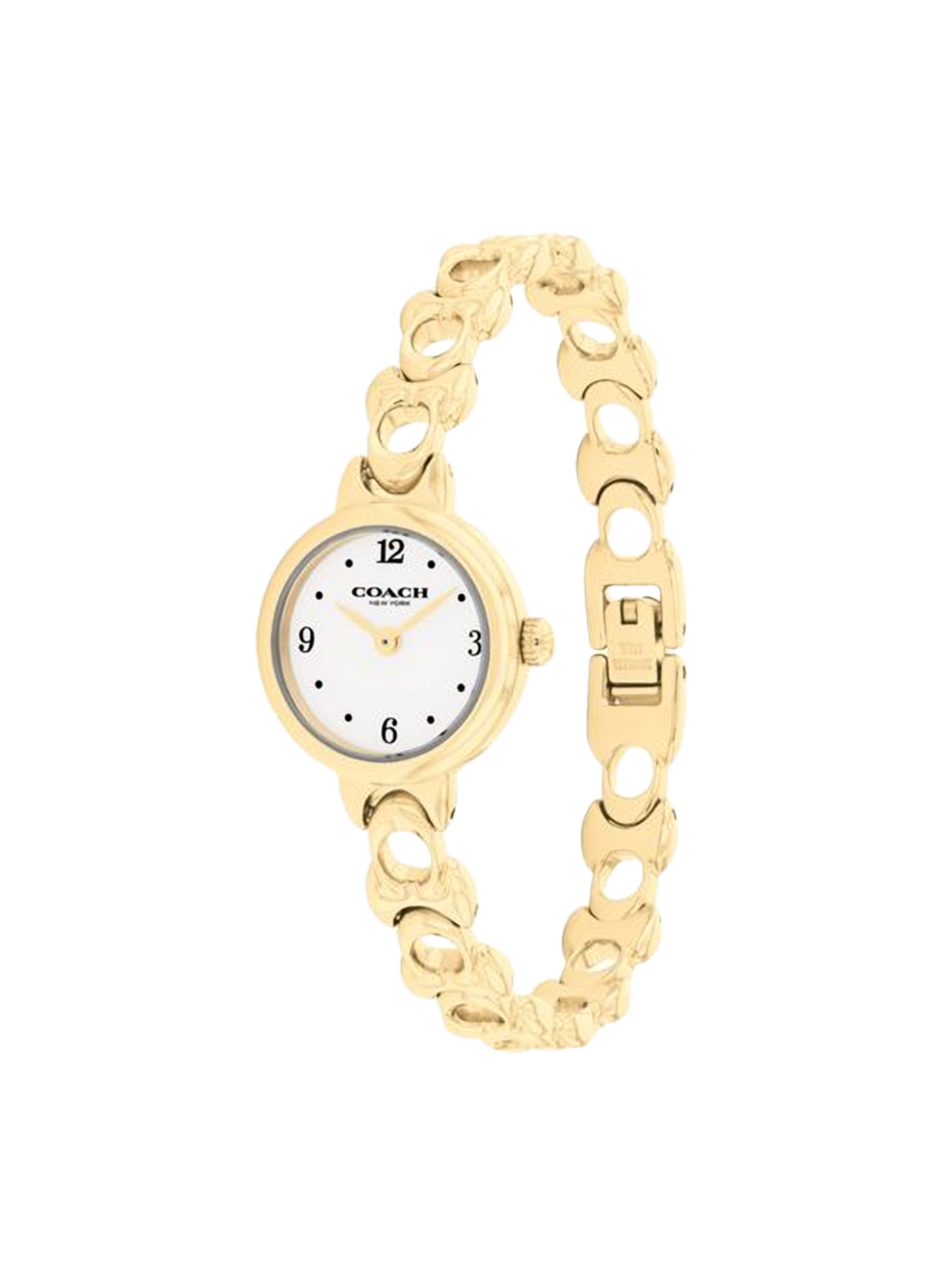 Montre quartz Iris en acier inoxydable COACH MONTRES Doré