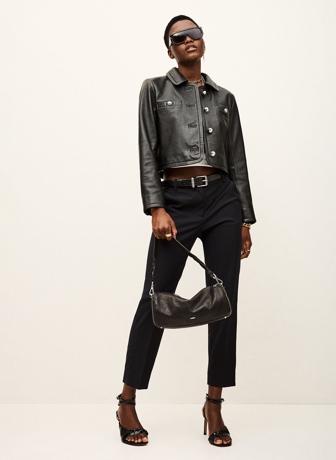 Pantalon cigarette coxo BA&SH Bleu