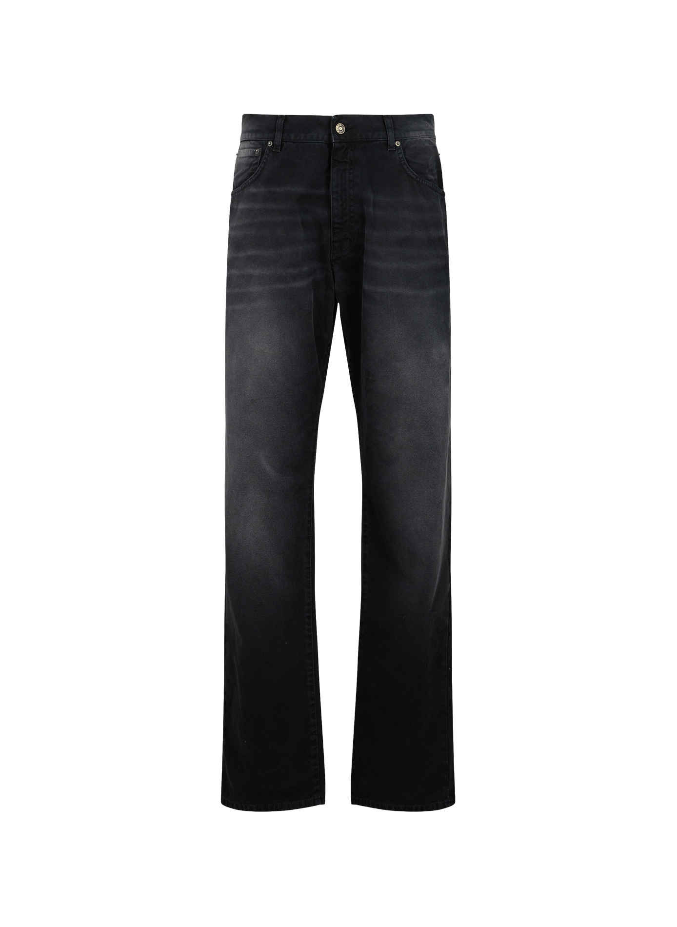 Denim five-pocket washed cotton jeans 424